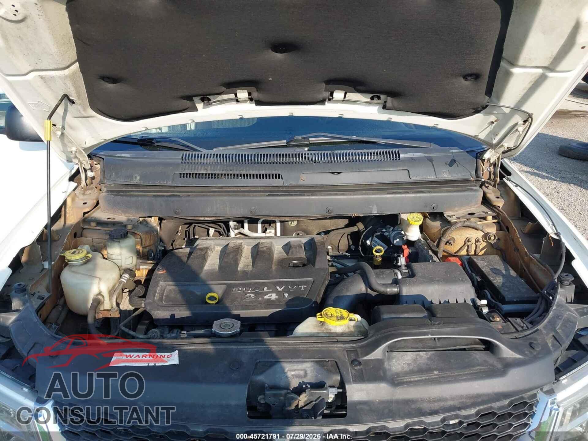 DODGE JOURNEY 2013 - 3C4PDCAB1DT578976