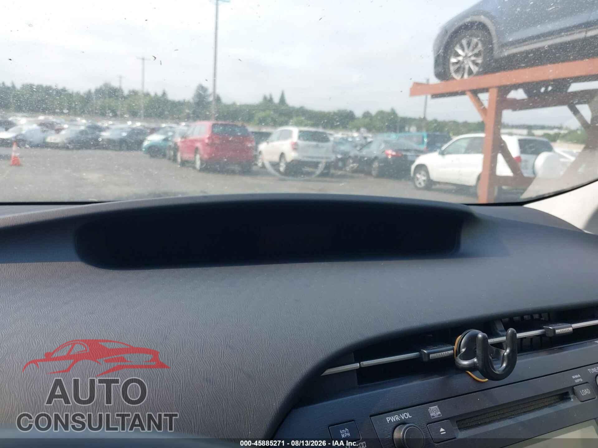 TOYOTA PRIUS 2010 - JTDKN3DU2A0181029