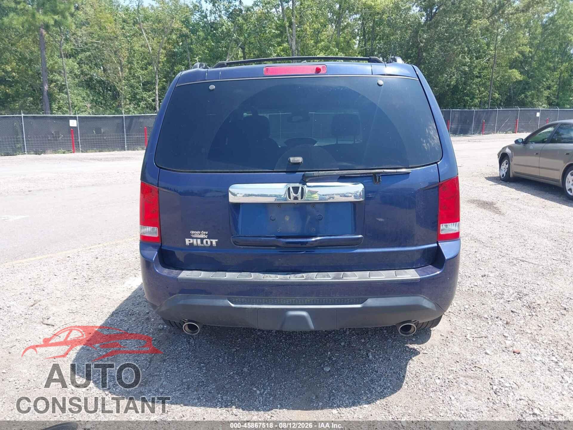 HONDA PILOT 2015 - 5FNYF3H53FB014262