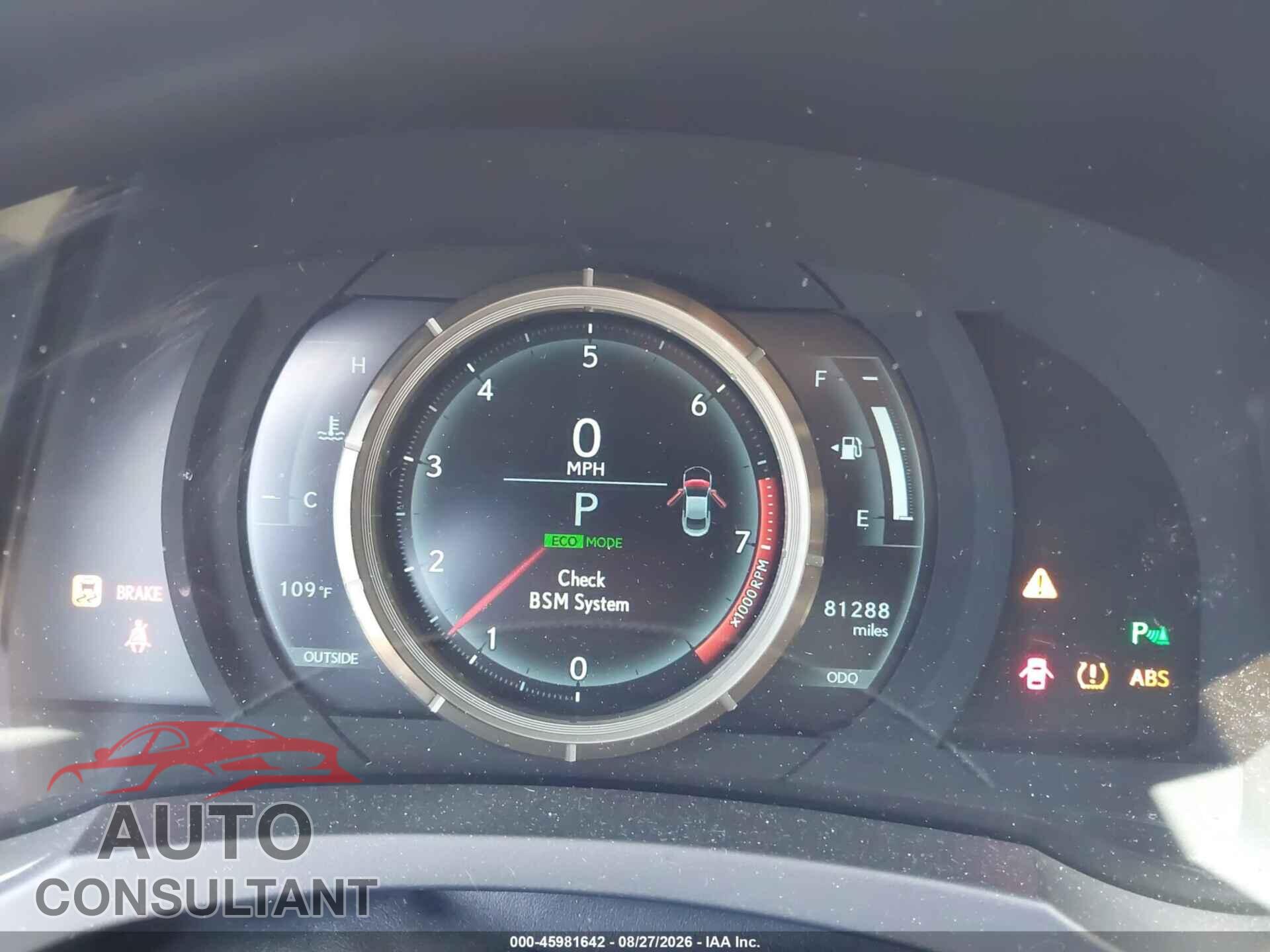 LEXUS RC 350 2015 - JTHHE5BC5F5010686