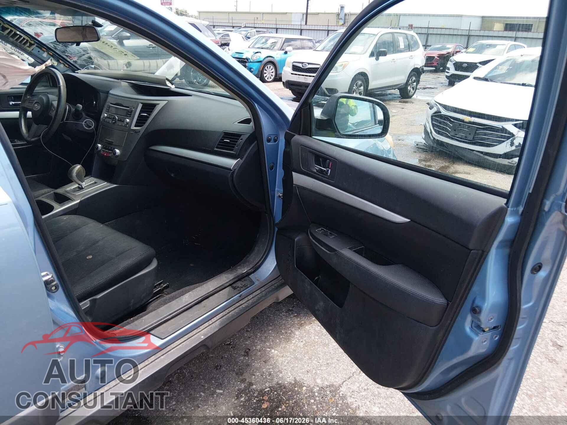 SUBARU OUTBACK 2011 - 4S4BRCBC4B3365169