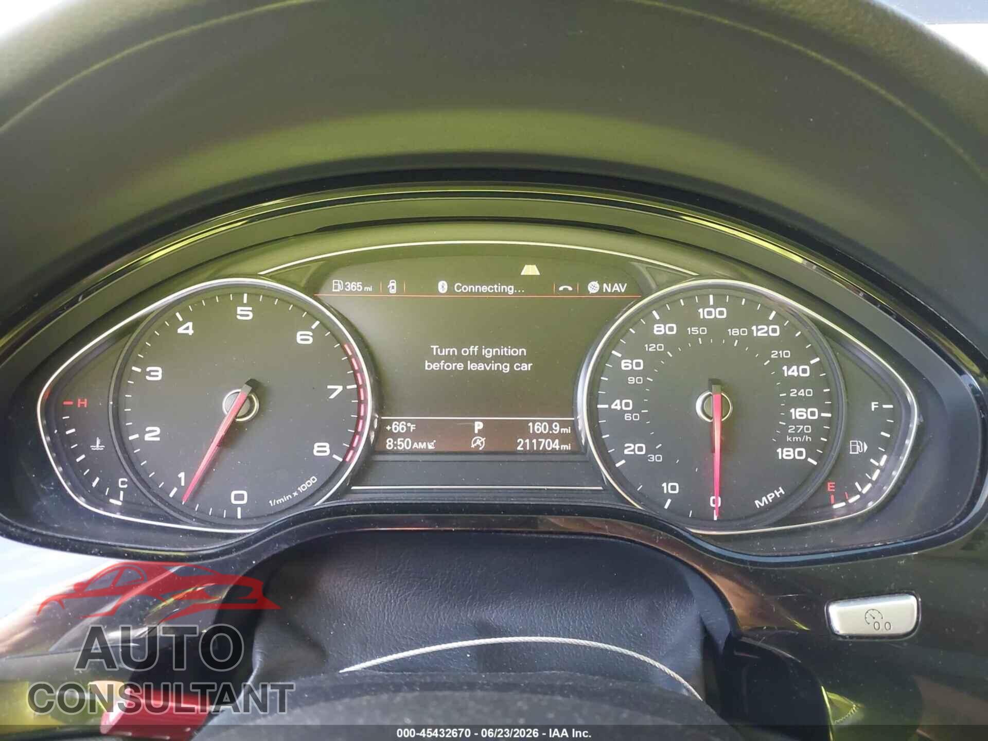 AUDI A8 L 2013 - WAURGAFD1DN002509