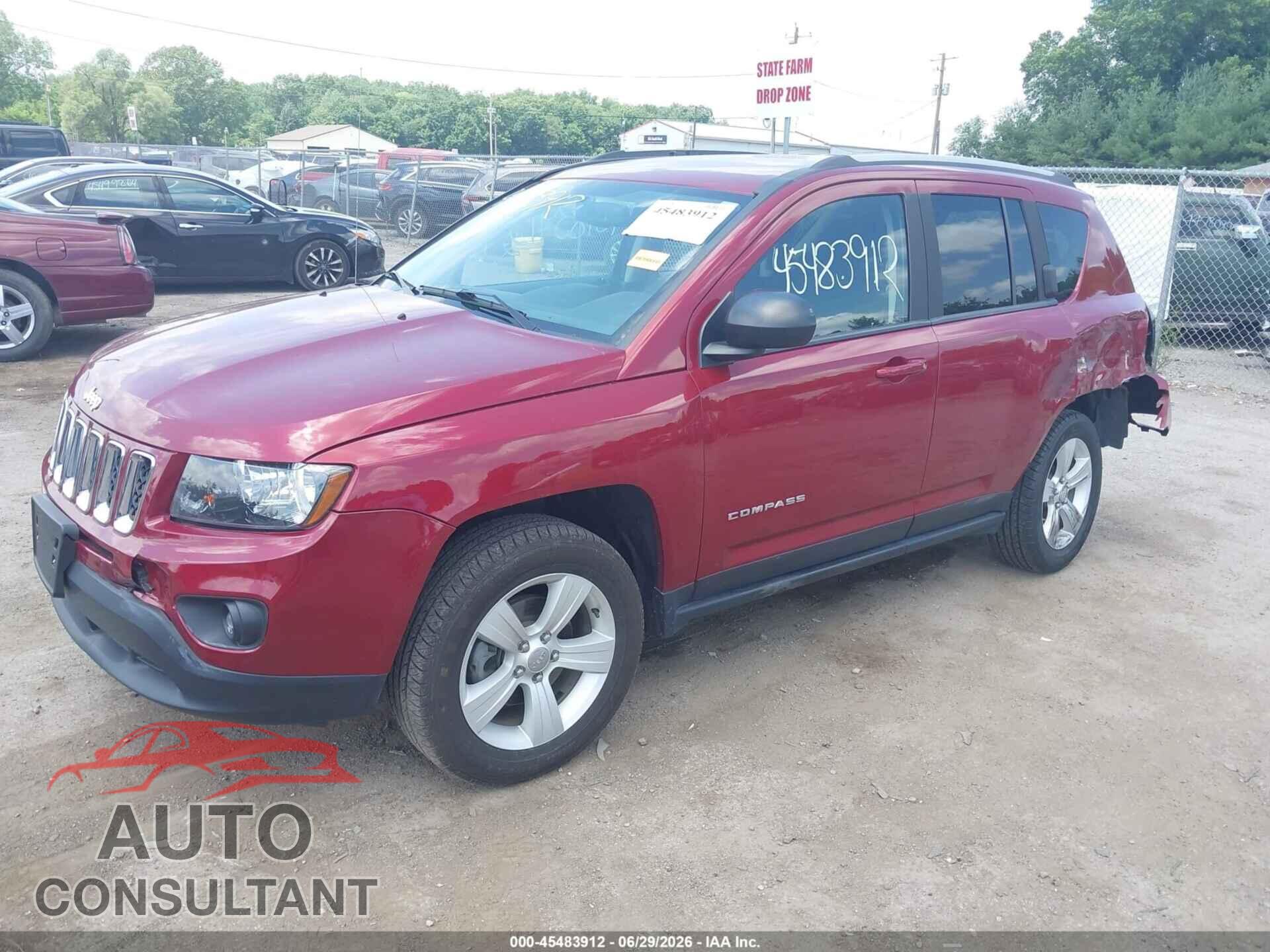 JEEP COMPASS 2016 - 1C4NJDBB1GD723335