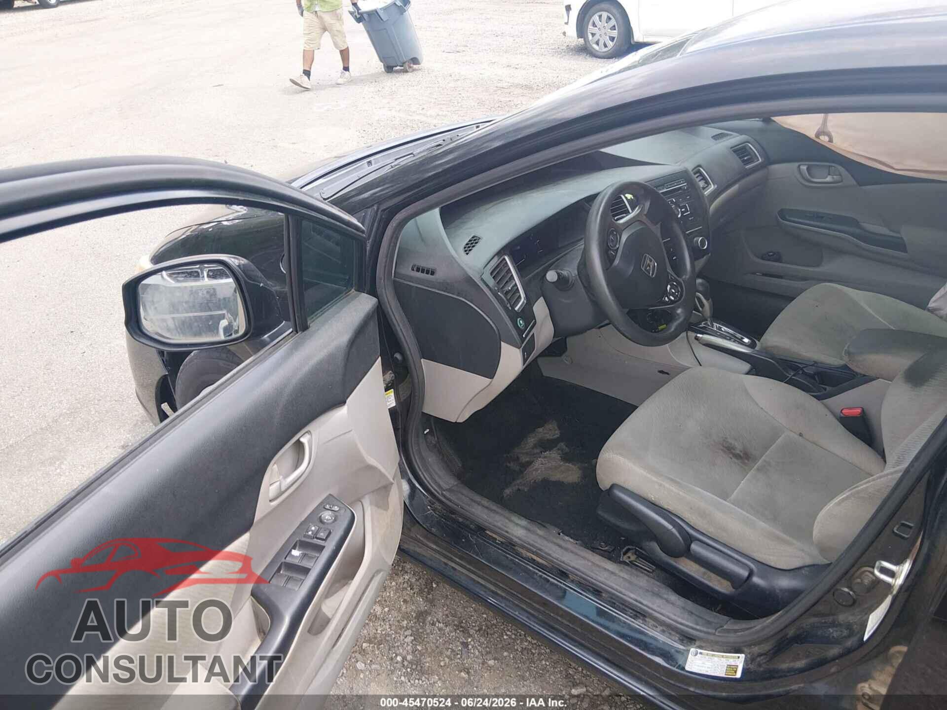 HONDA CIVIC 2013 - 2HGFB2F50DH596684