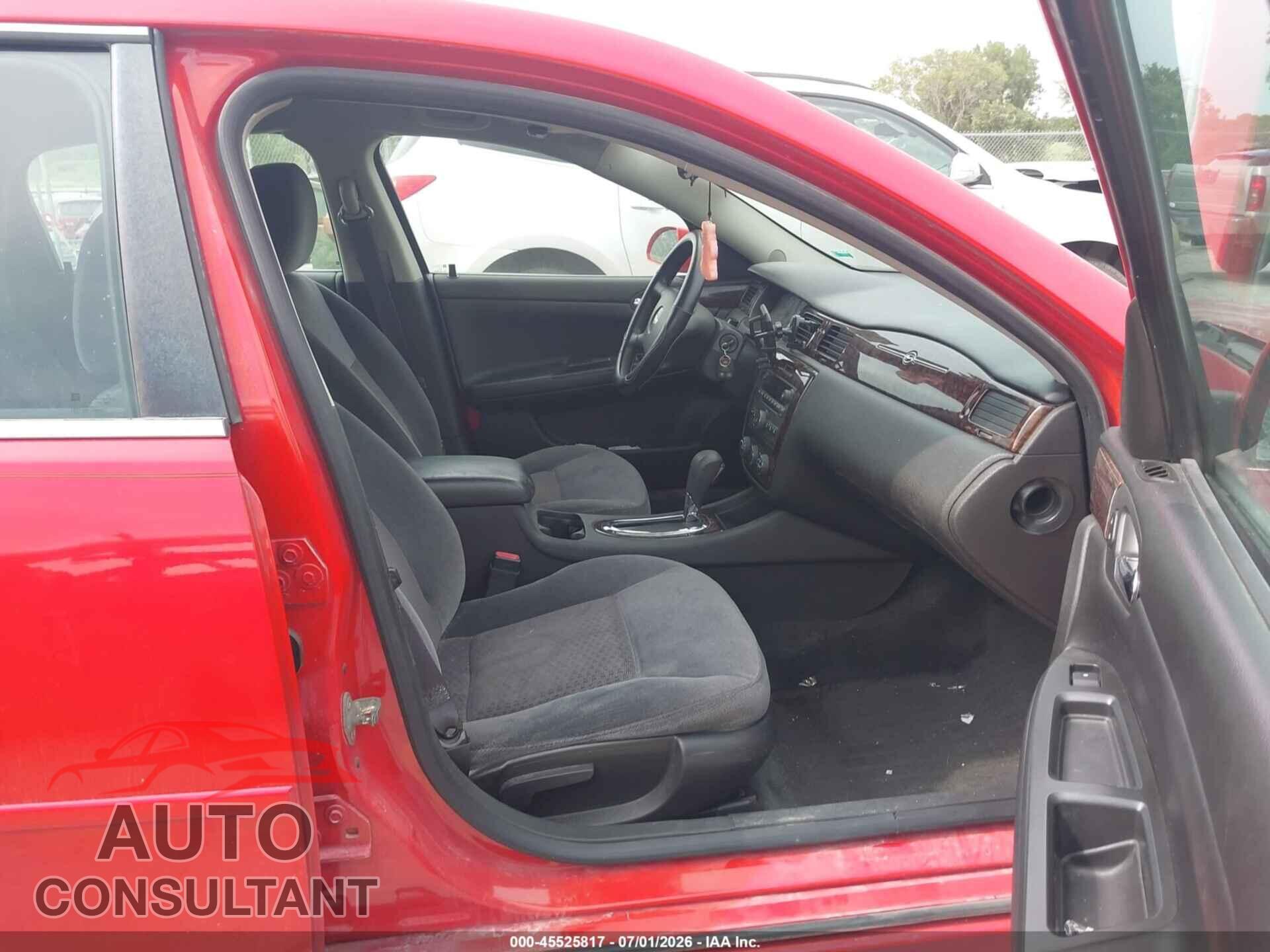 CHEVROLET IMPALA 2012 - 2G1WF5E33C1147858