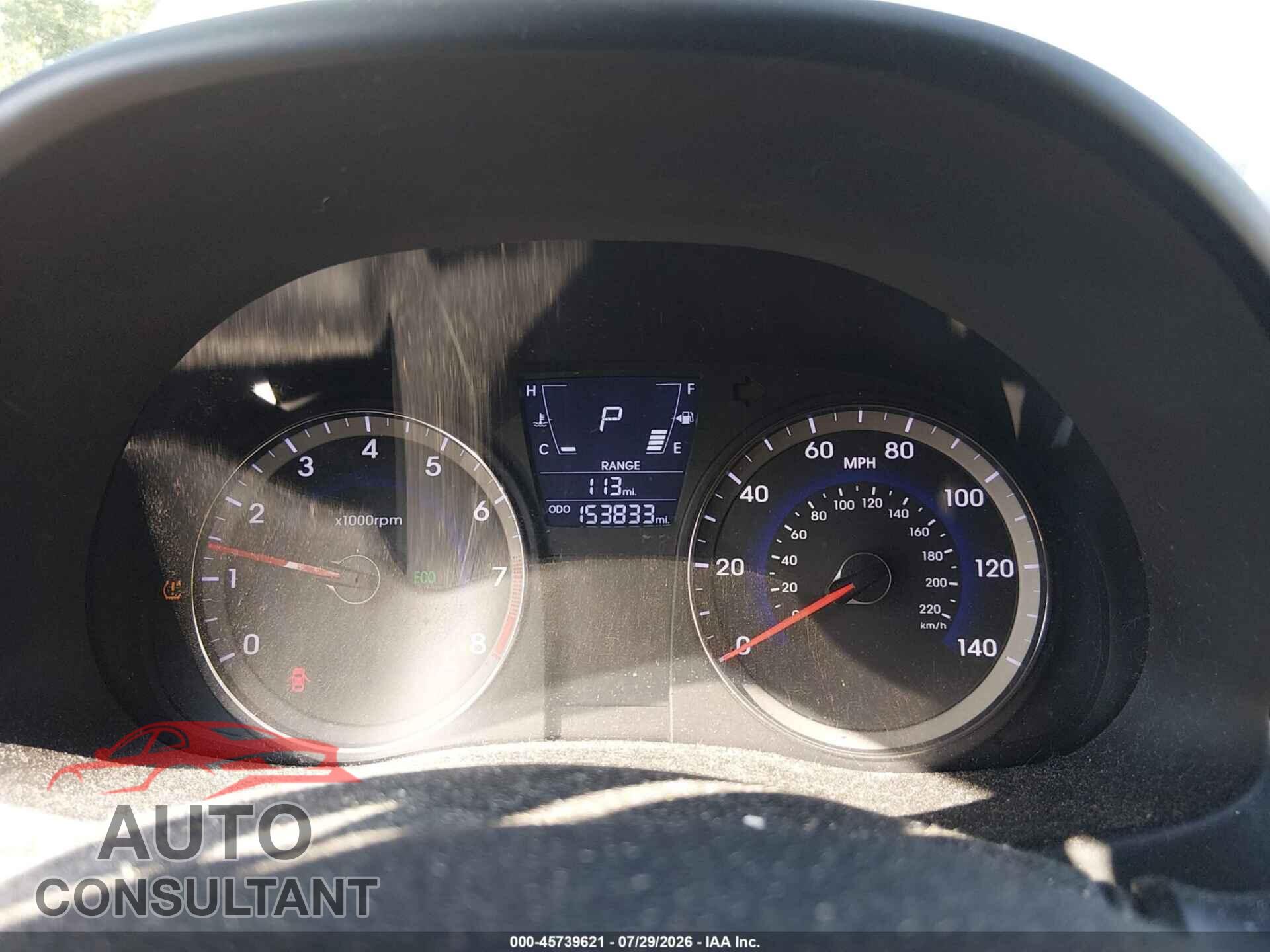 HYUNDAI ACCENT 2013 - KMHCU5AE3DU074807