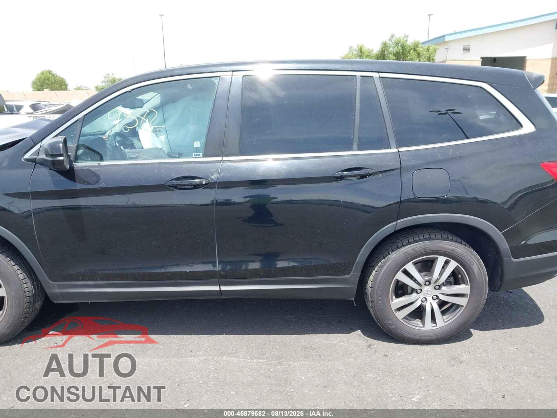 HONDA PILOT 2017 - 5FNYF5H5XHB016461