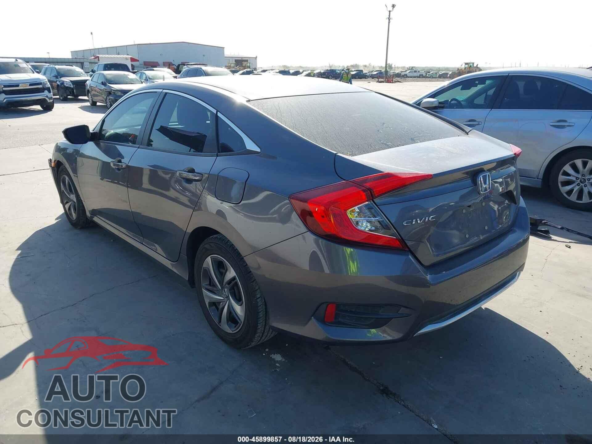 HONDA CIVIC 2019 - 2HGFC2F60KH570976
