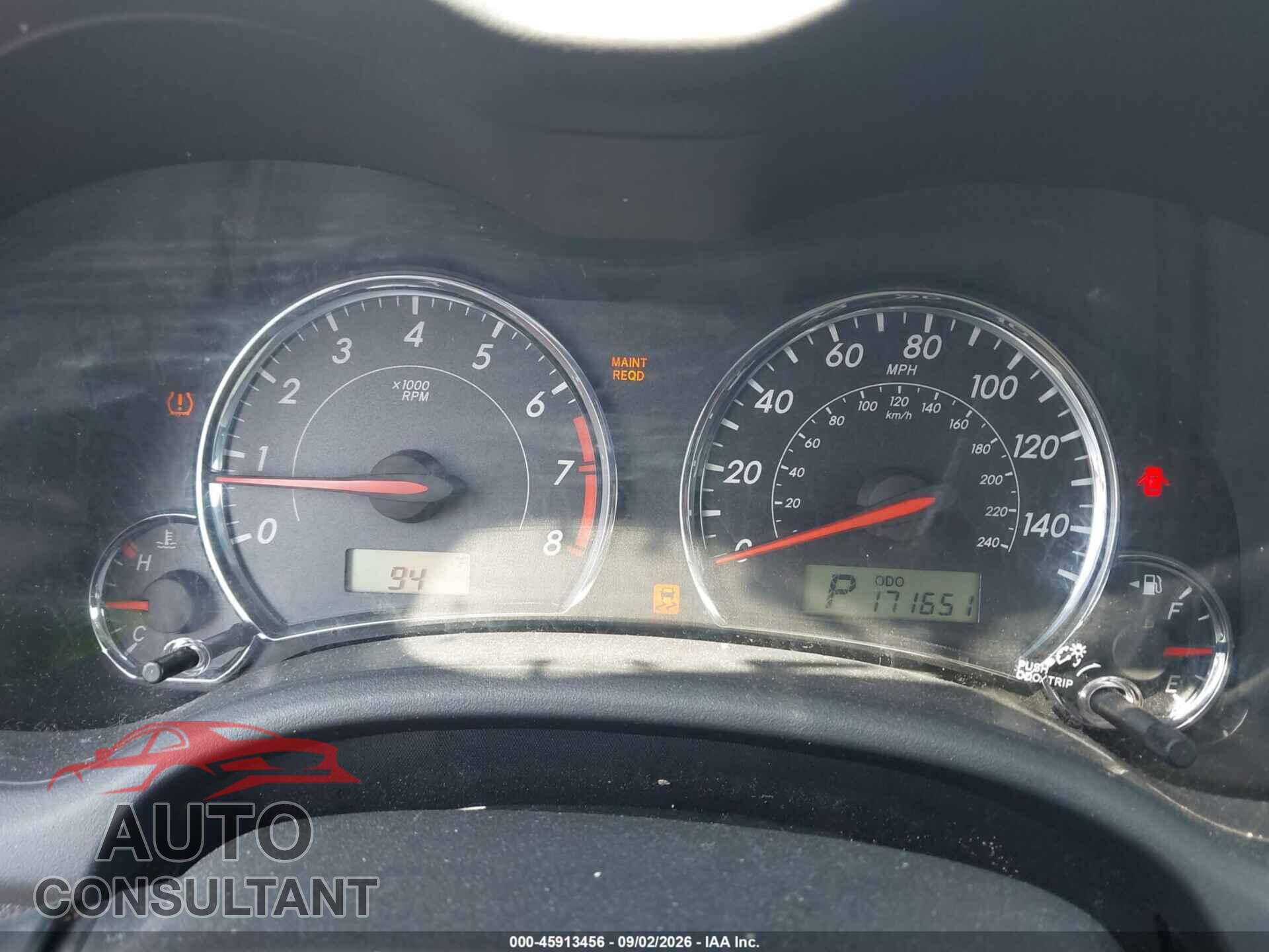 TOYOTA COROLLA 2013 - 2T1BU4EE2DC090112