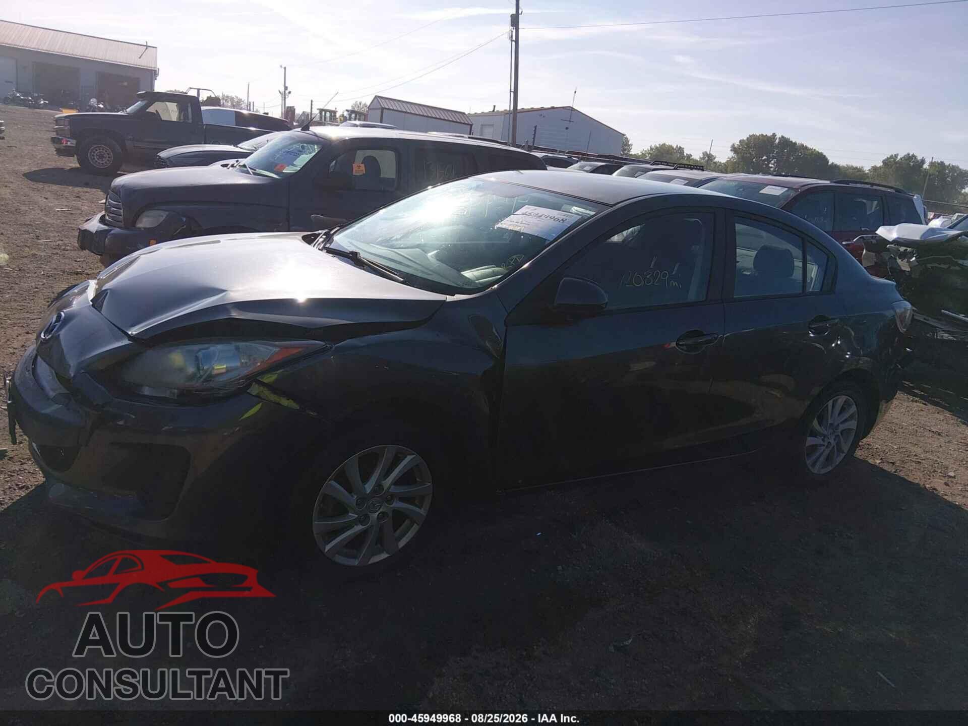 MAZDA MAZDA3 2012 - JM1BL1V75C1571168