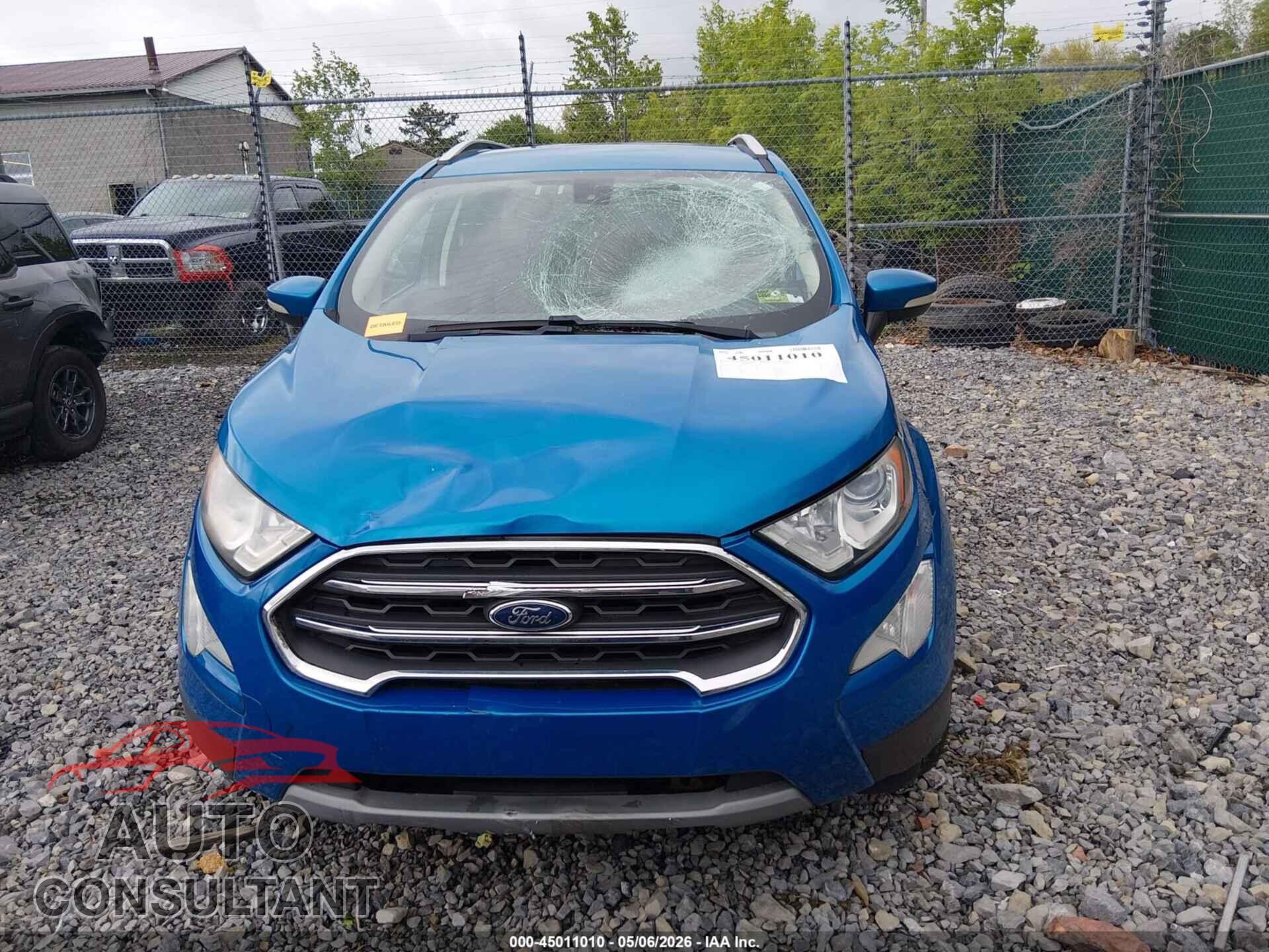 FORD ECOSPORT 2019 - MAJ6S3KL2KC310283