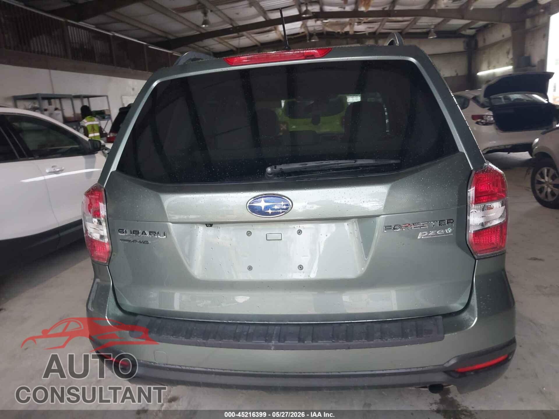 SUBARU FORESTER 2015 - JF2SJADC2FH556080