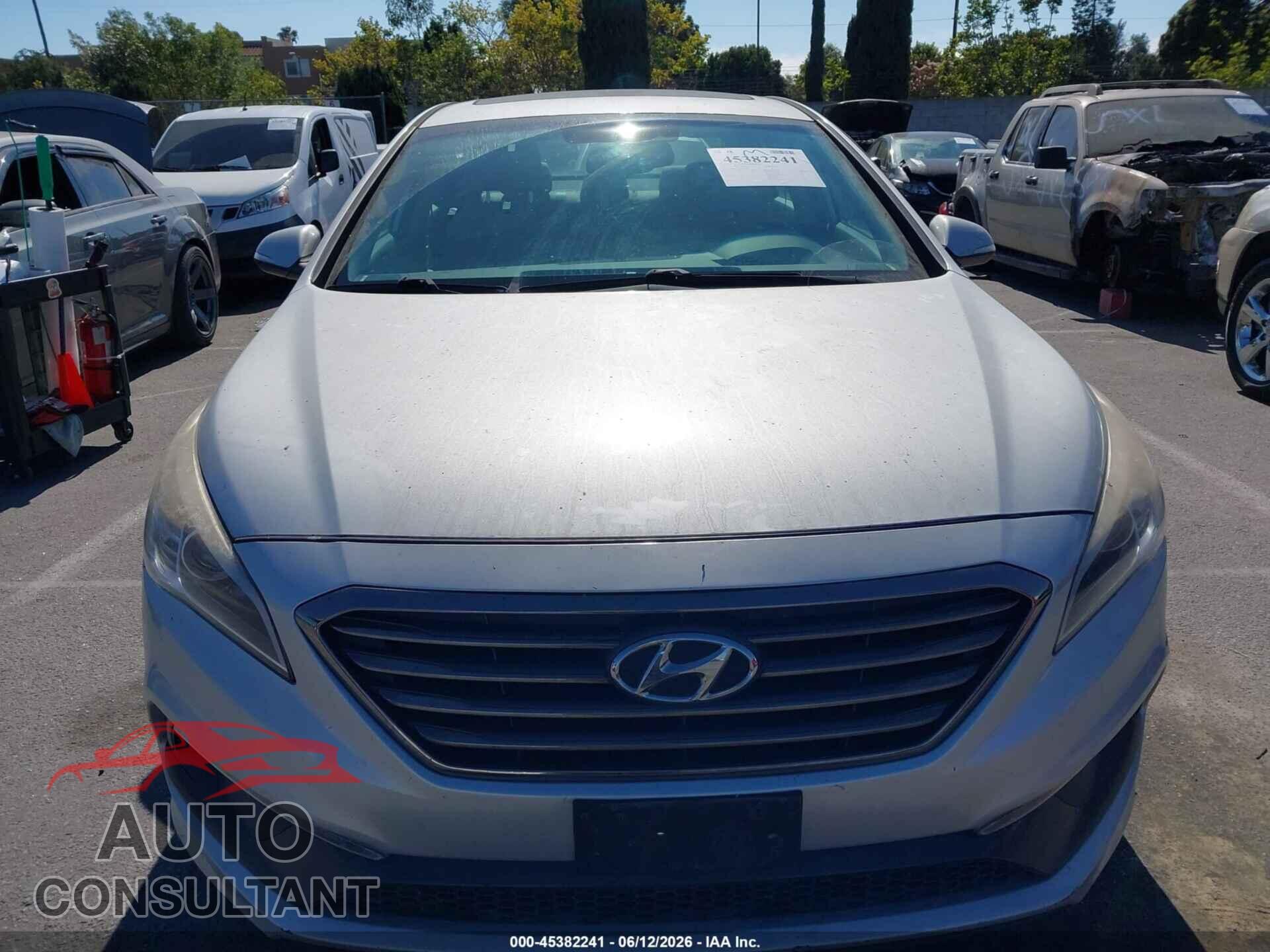 HYUNDAI SONATA 2017 - 5NPE34AF7HH483590