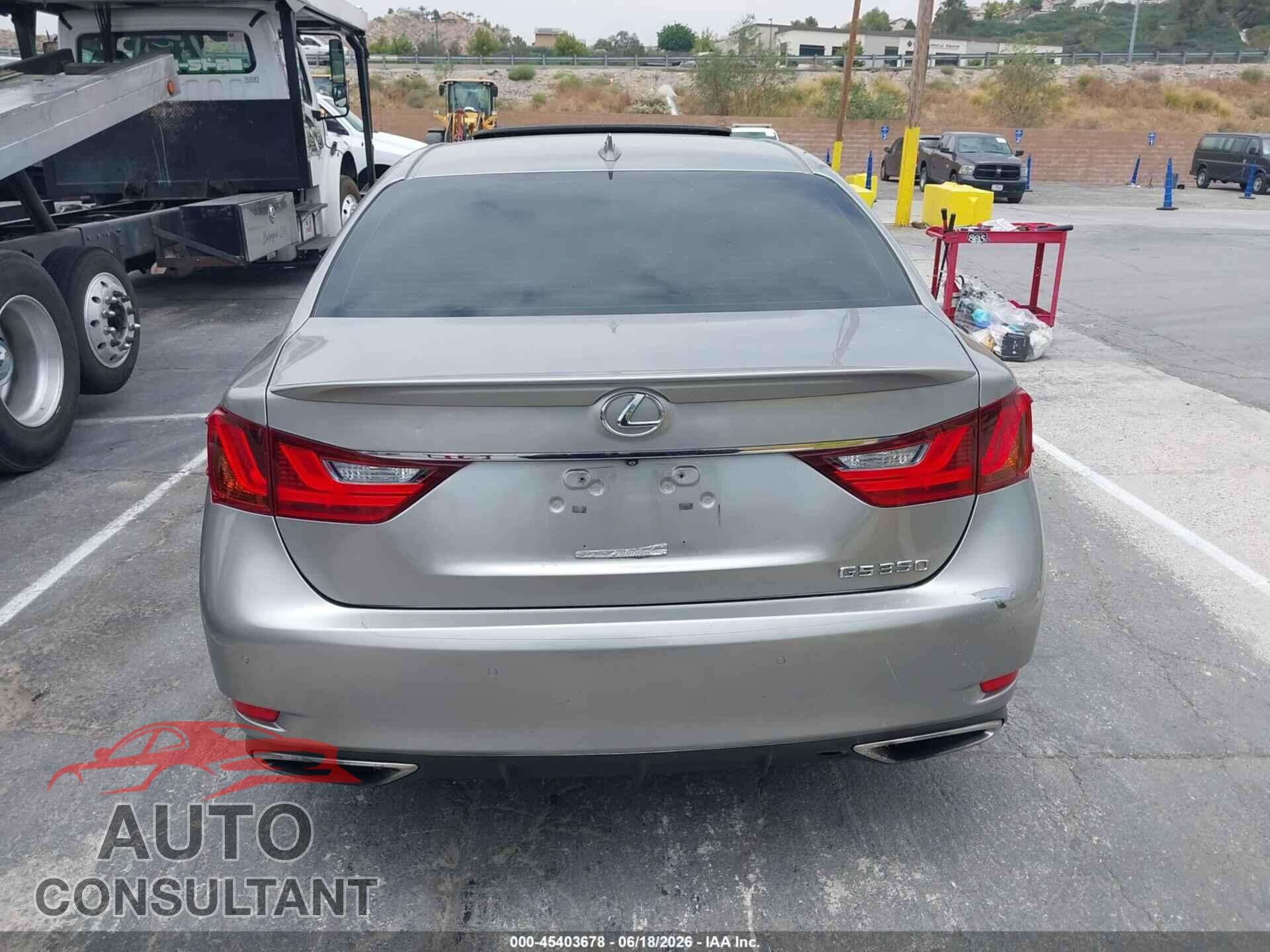 LEXUS GS 350 2015 - JTHBE1BL2FA007430