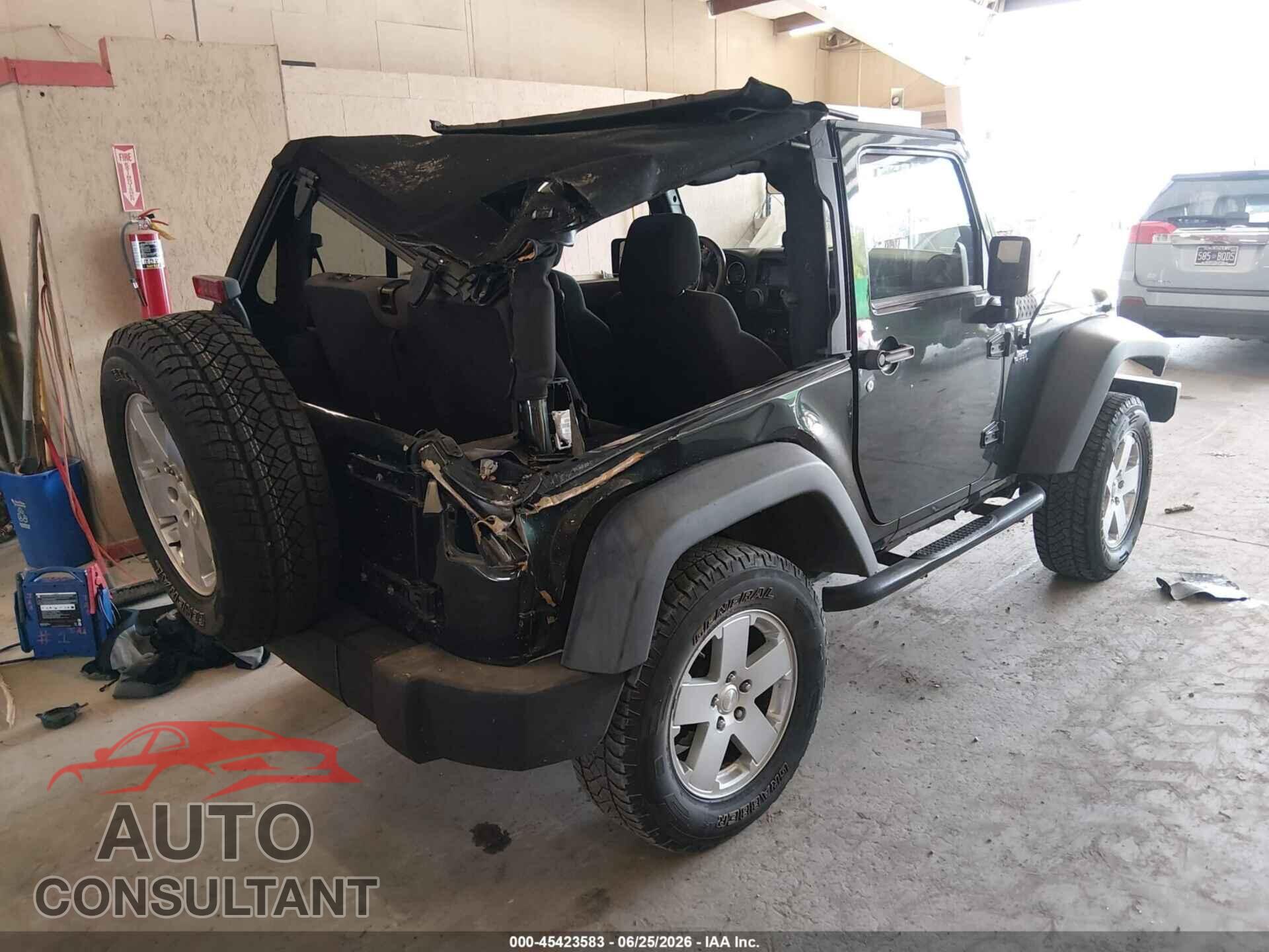 JEEP WRANGLER 2012 - 1C4AJWAG0CL101218