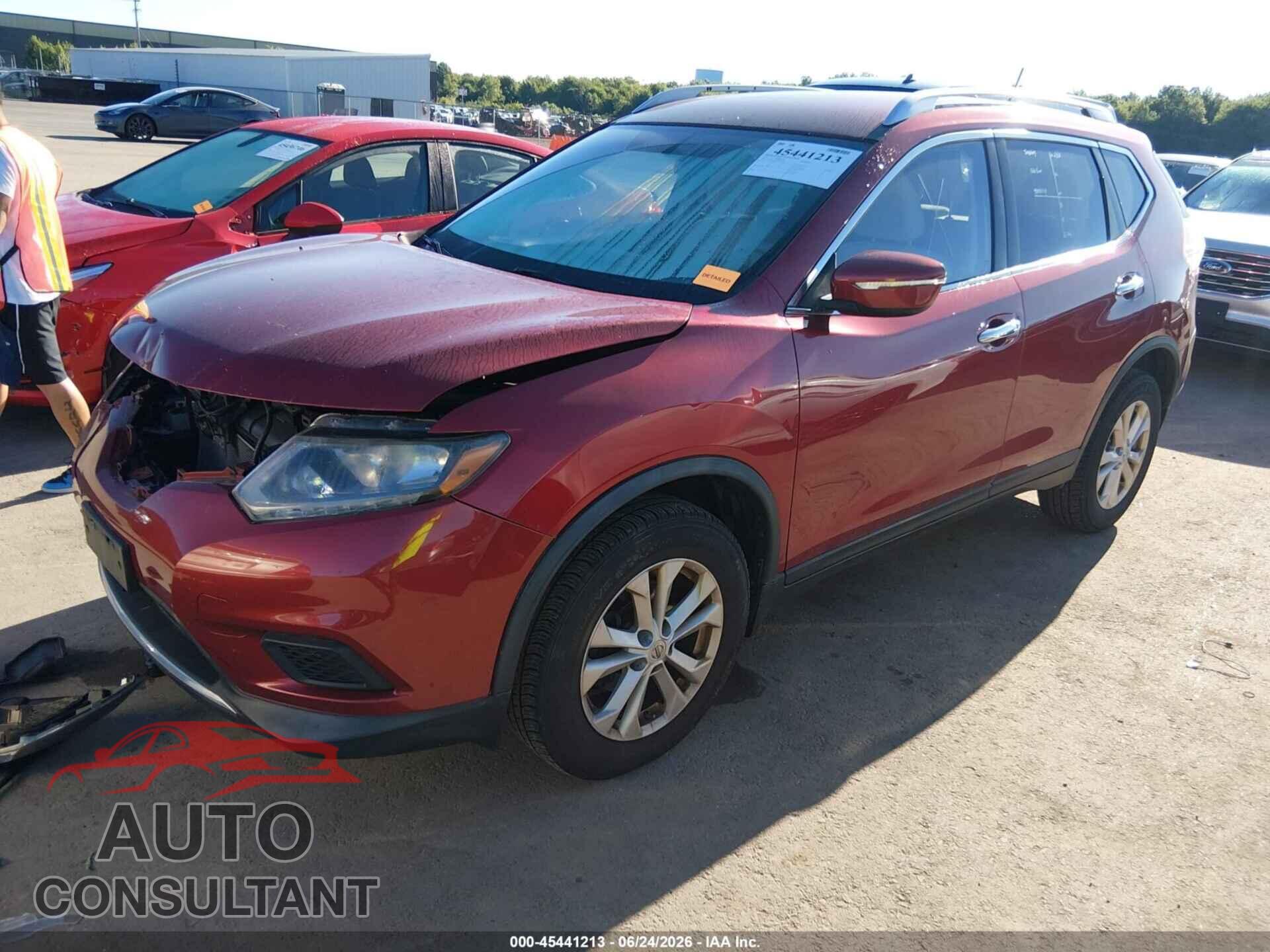 NISSAN ROGUE 2015 - KNMAT2MV1FP585054