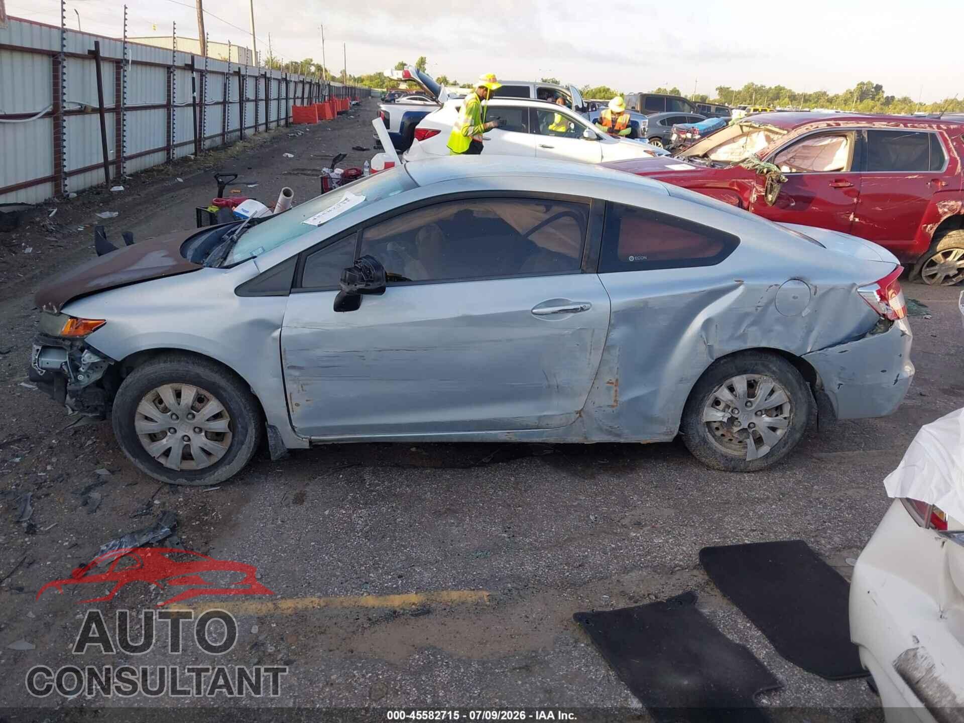 HONDA CIVIC 2012 - 2HGFG3B53CH511400