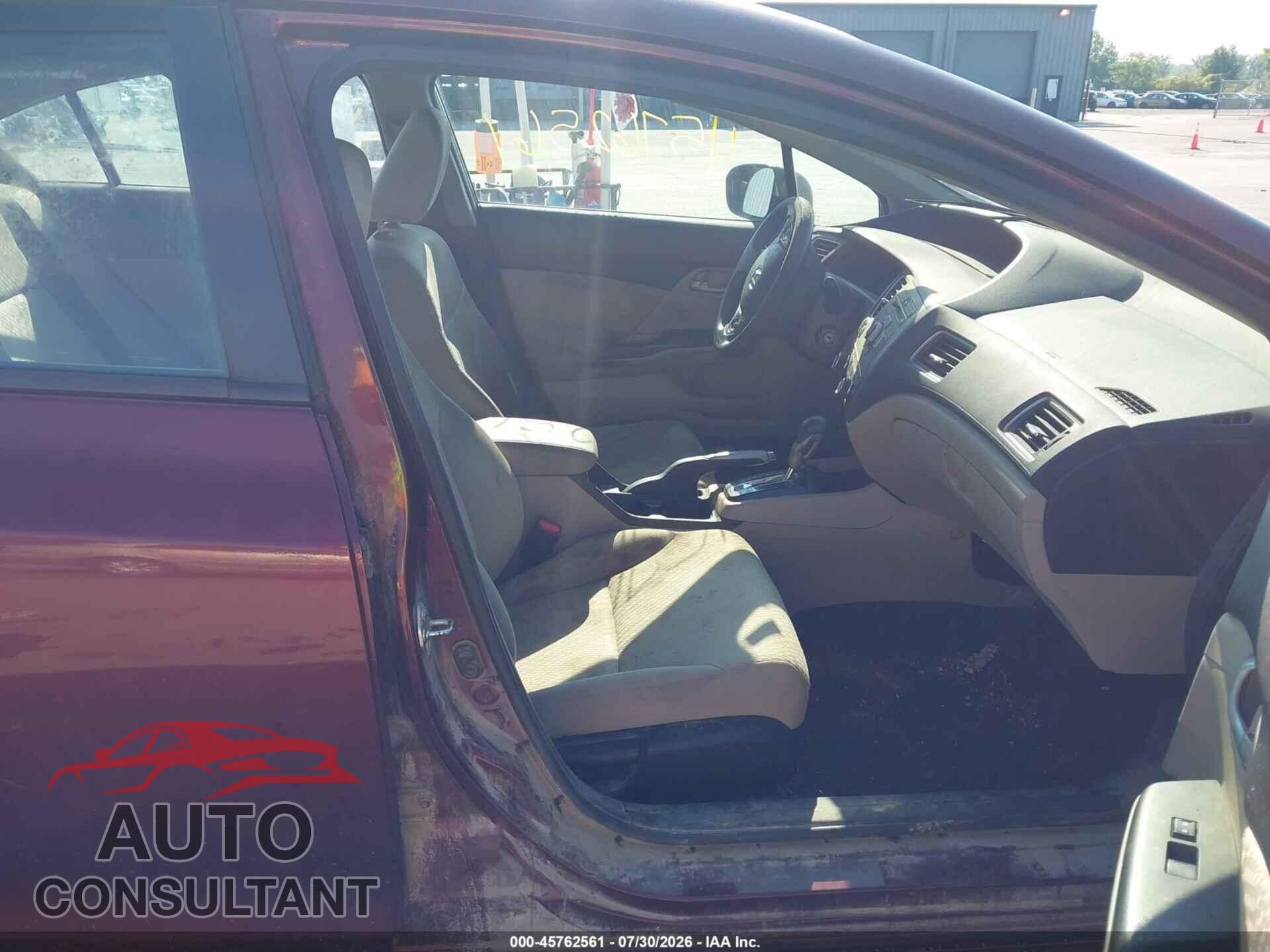 HONDA CIVIC 2014 - 19XFB2F53EE022818