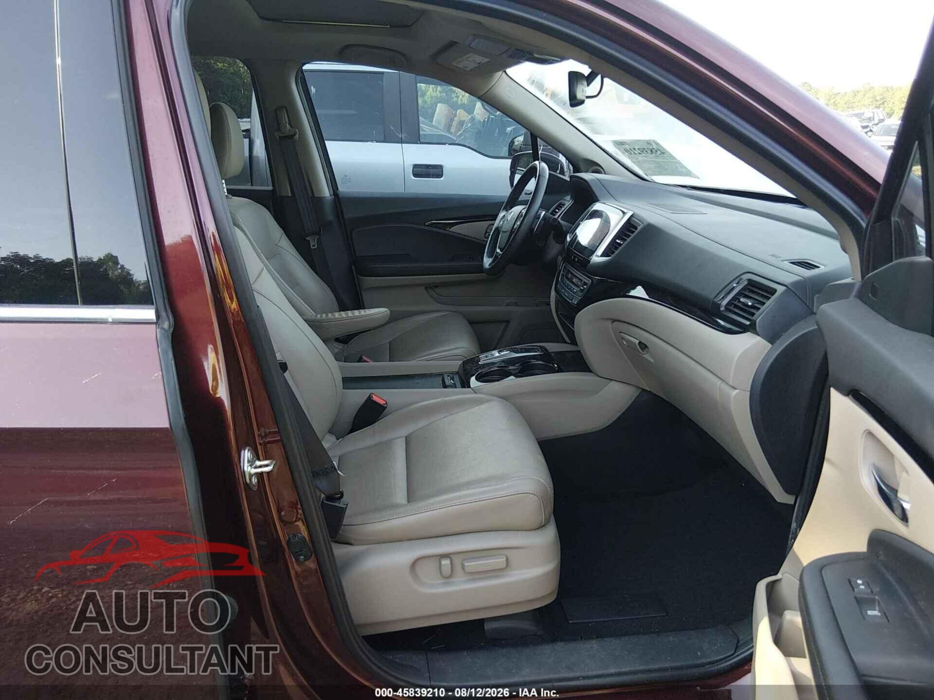 HONDA RIDGELINE 2020 - 5FPYK3F7XLB005982