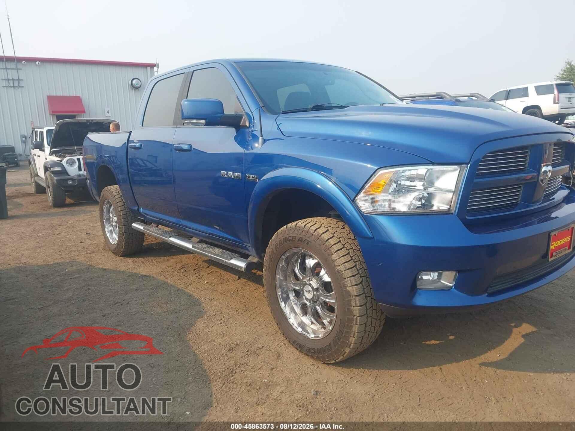 DODGE RAM 1500 2010 - 1D7RV1CT7AS191853