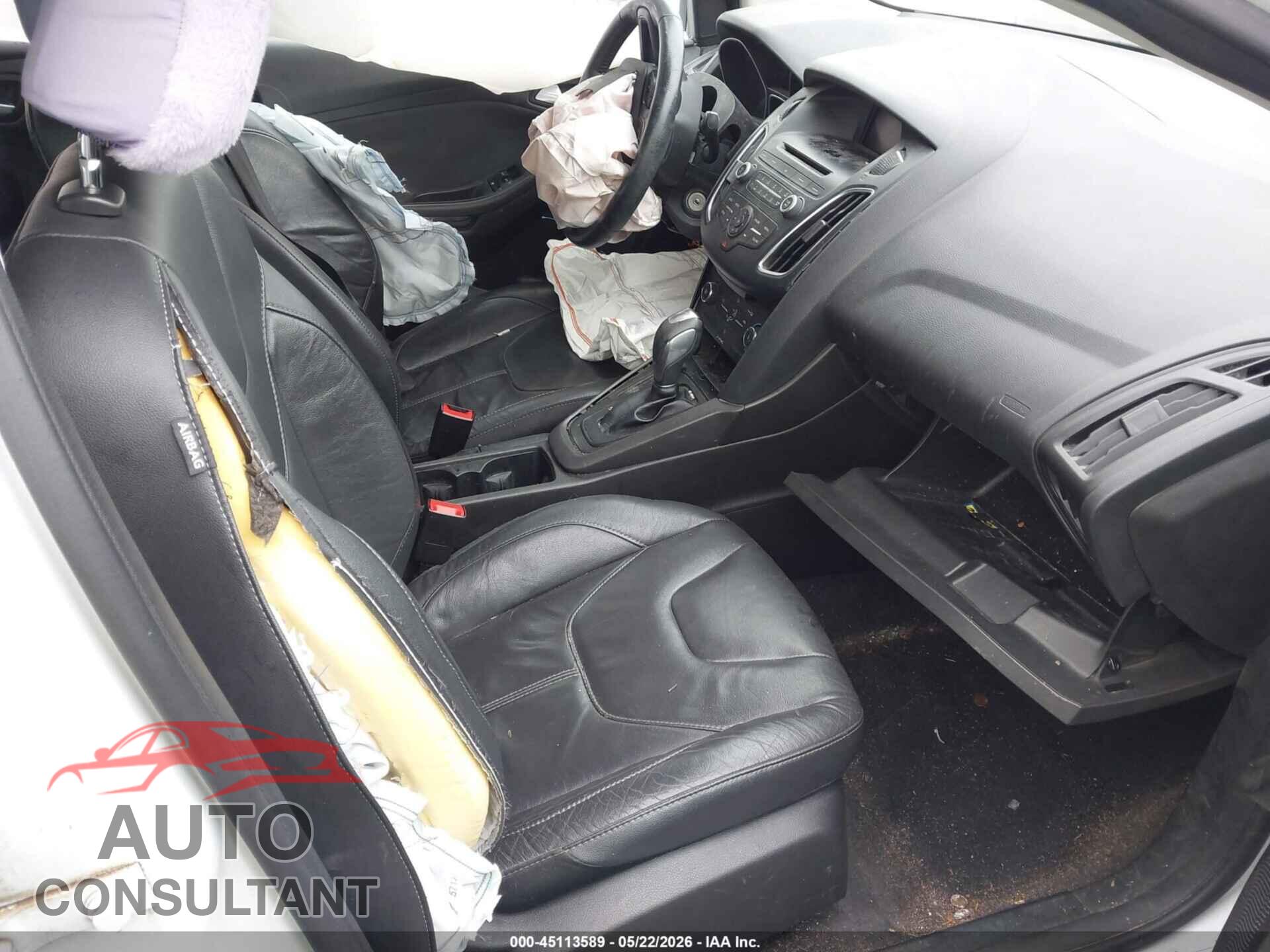FORD FOCUS 2016 - 1FADP3F29GL249306