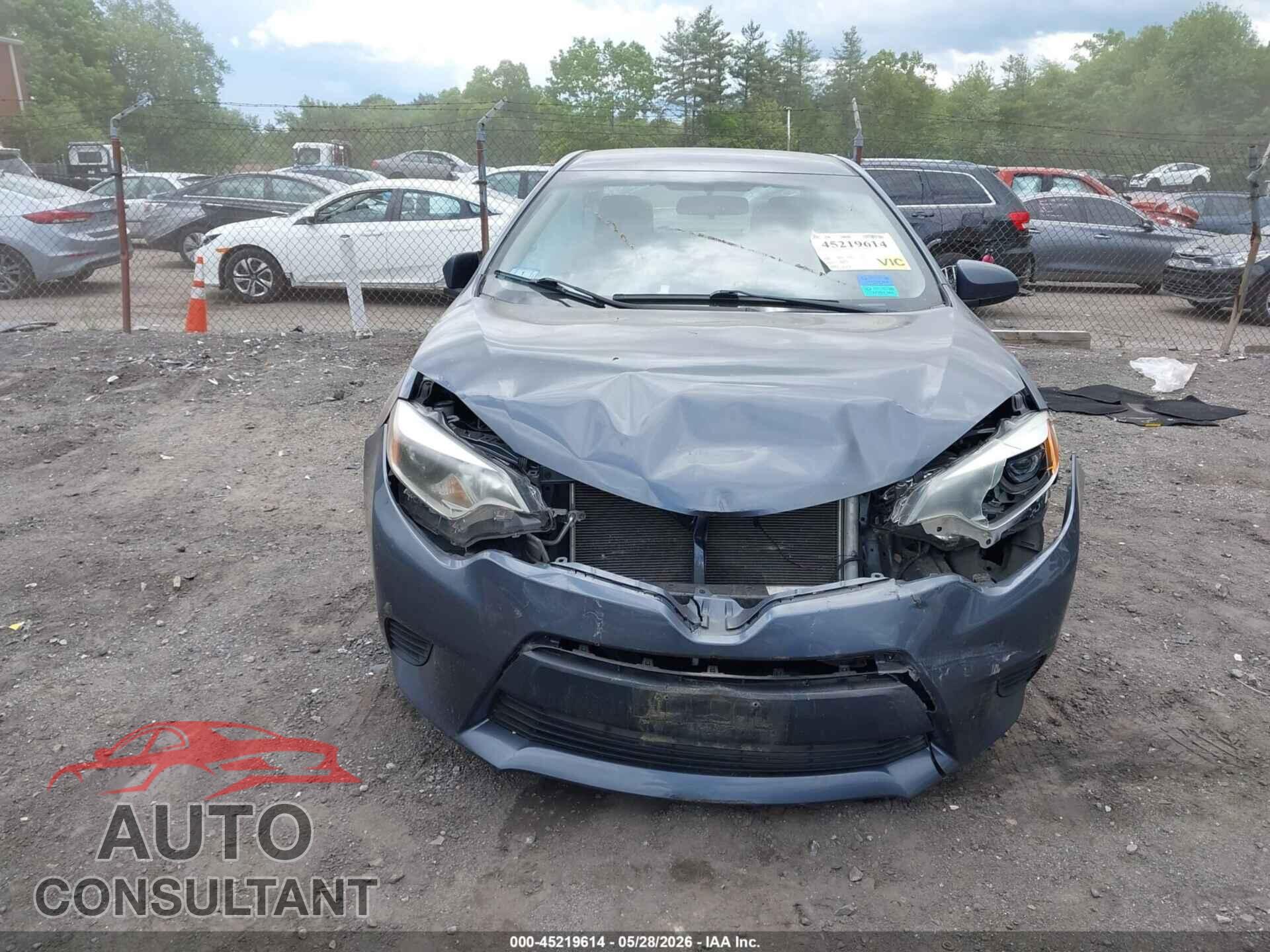 TOYOTA COROLLA 2014 - 2T1BURHE7EC003119