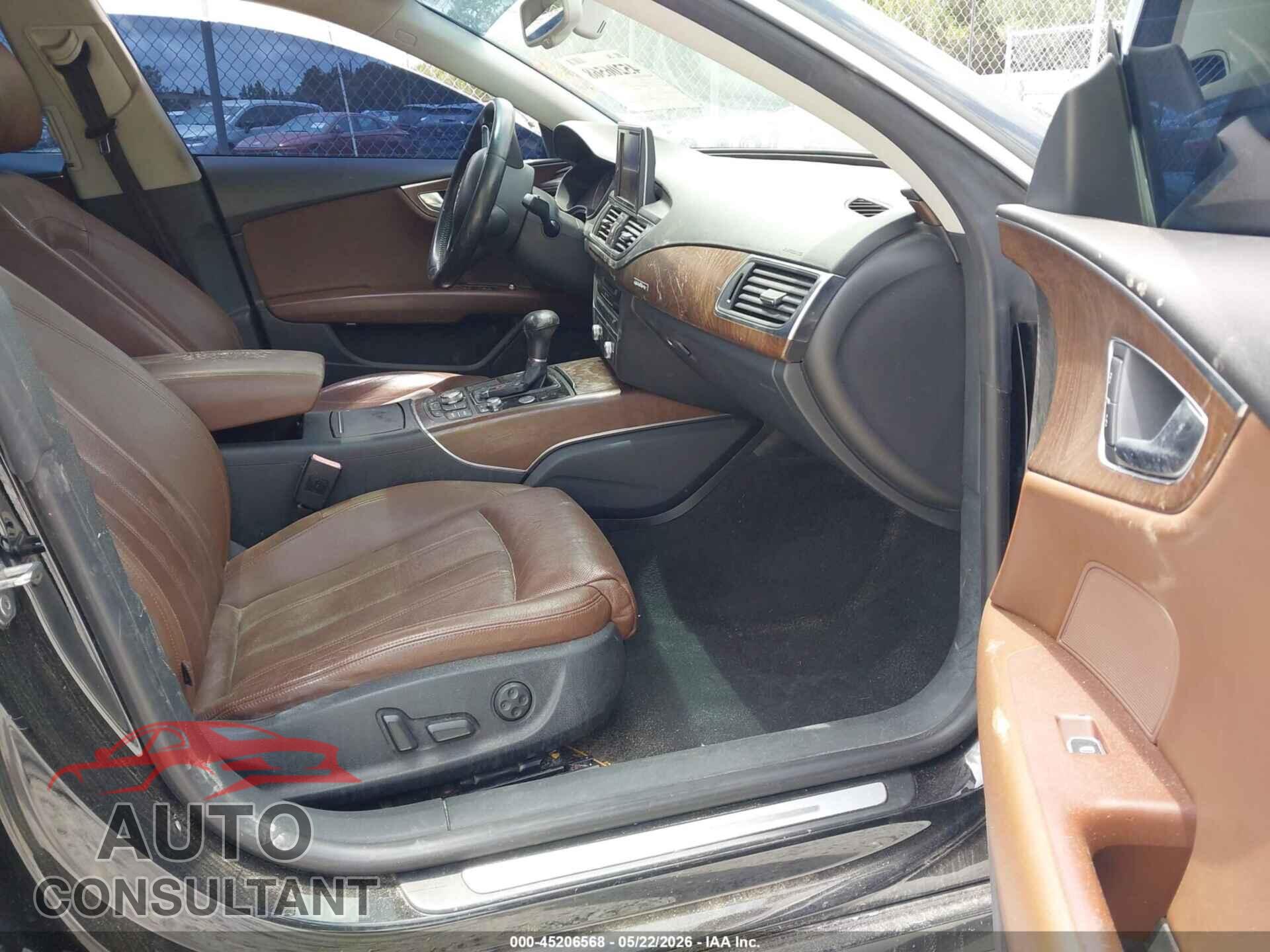 AUDI A7 2012 - WAU2GAFC4CN105219
