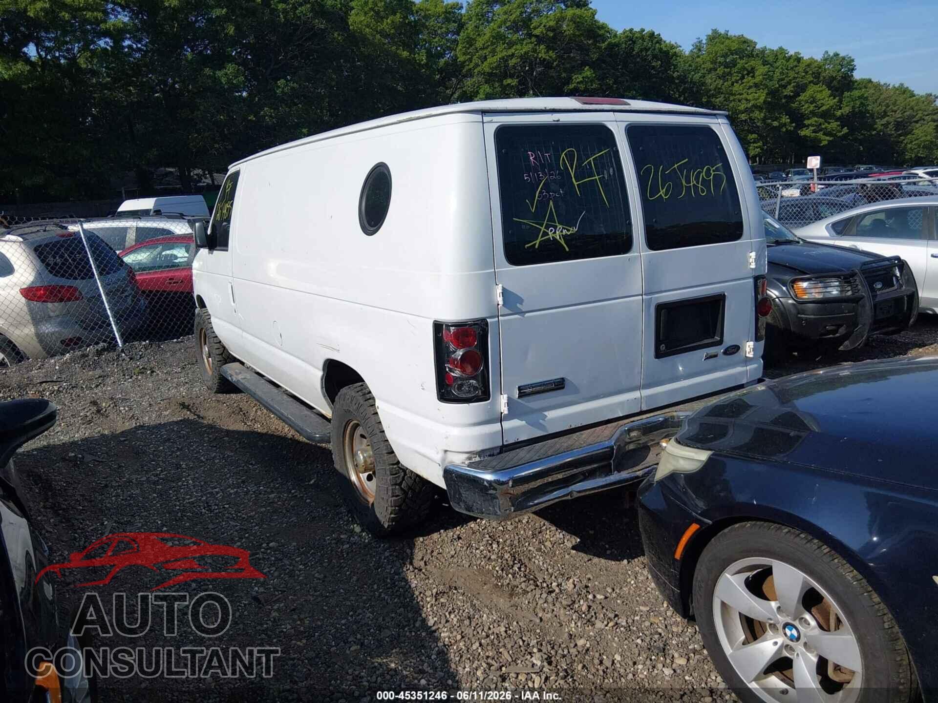 FORD E-250 2009 - 1FTNE24W49DA29248