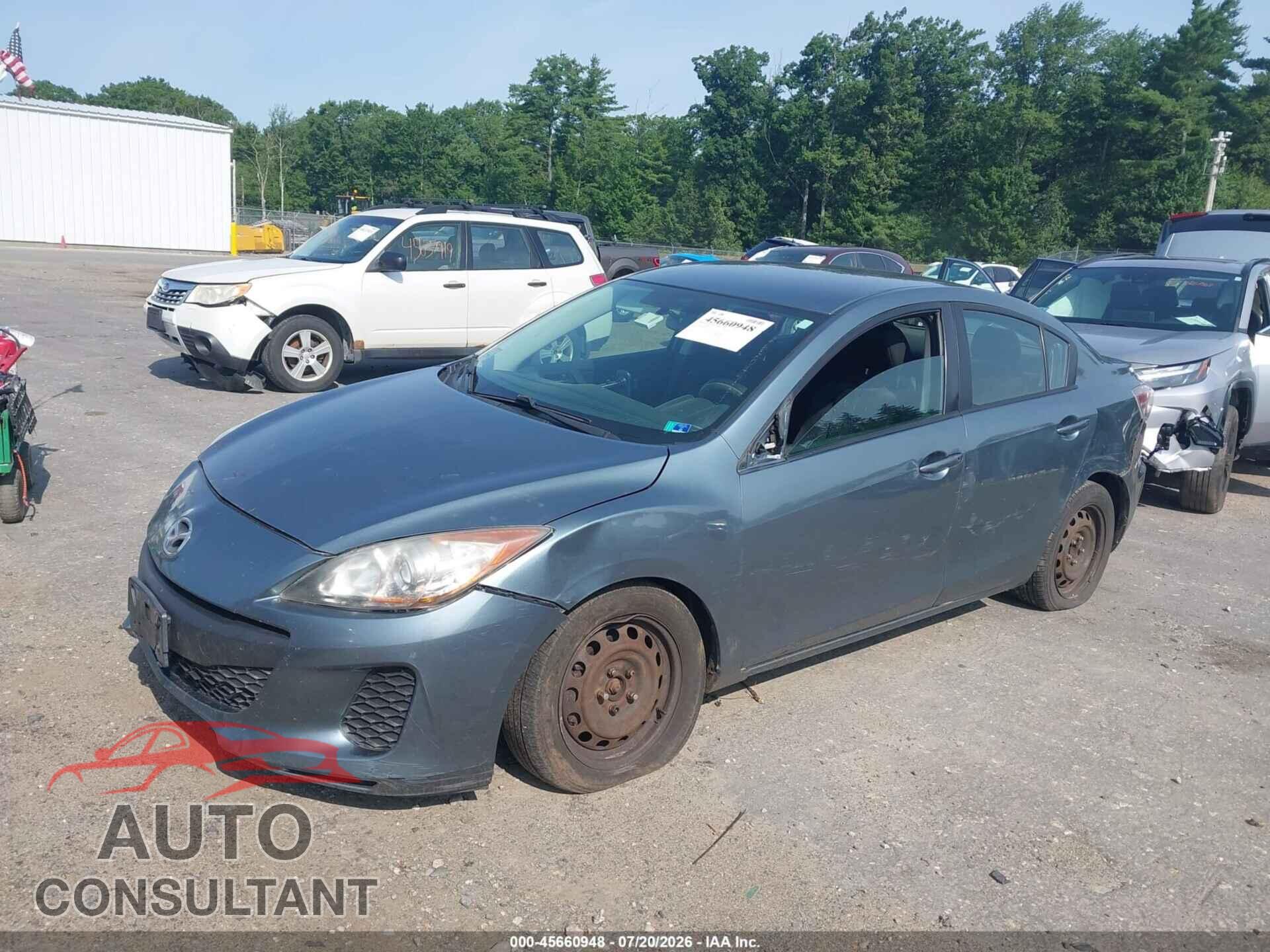 MAZDA MAZDA3 2012 - JM1BL1UG9C1521374