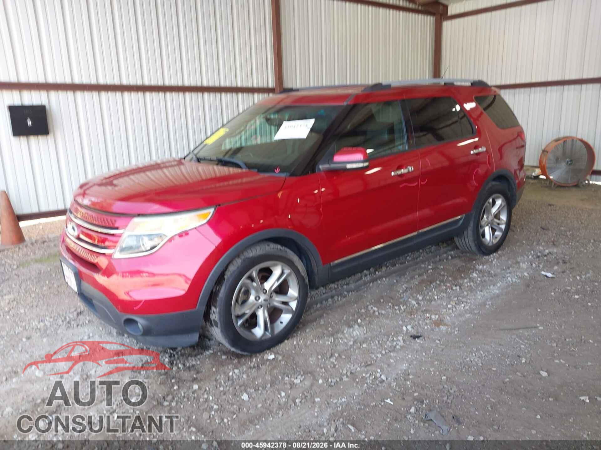 FORD EXPLORER 2012 - 1FMHK7F82CGA66625
