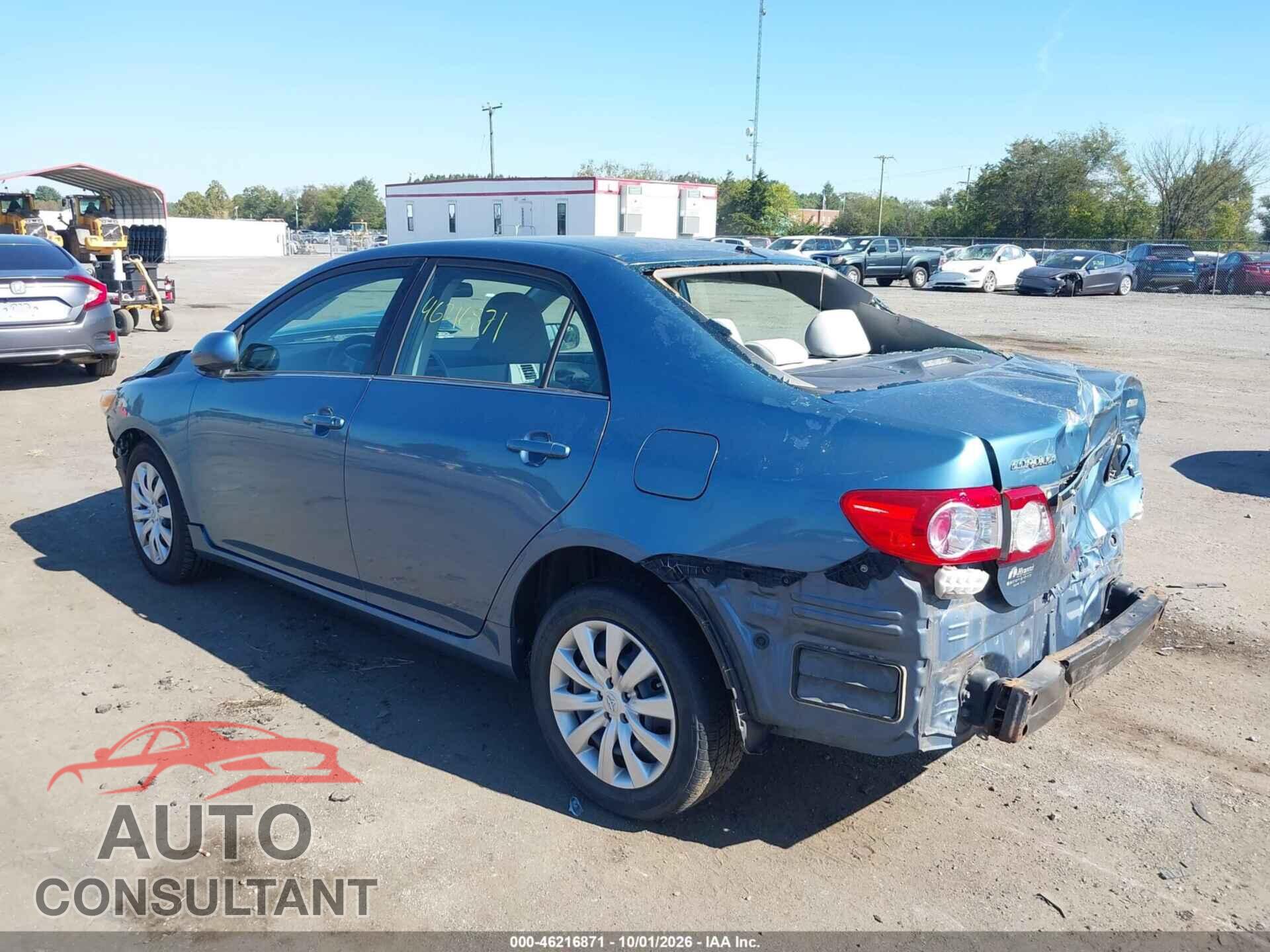 TOYOTA COROLLA 2013 - 5YFBU4EE3DP203811