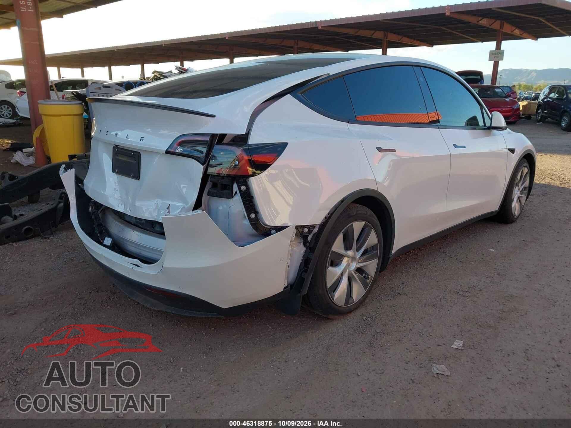 TESLA MODEL Y 2022 - 7SAYGDEF4NF347314