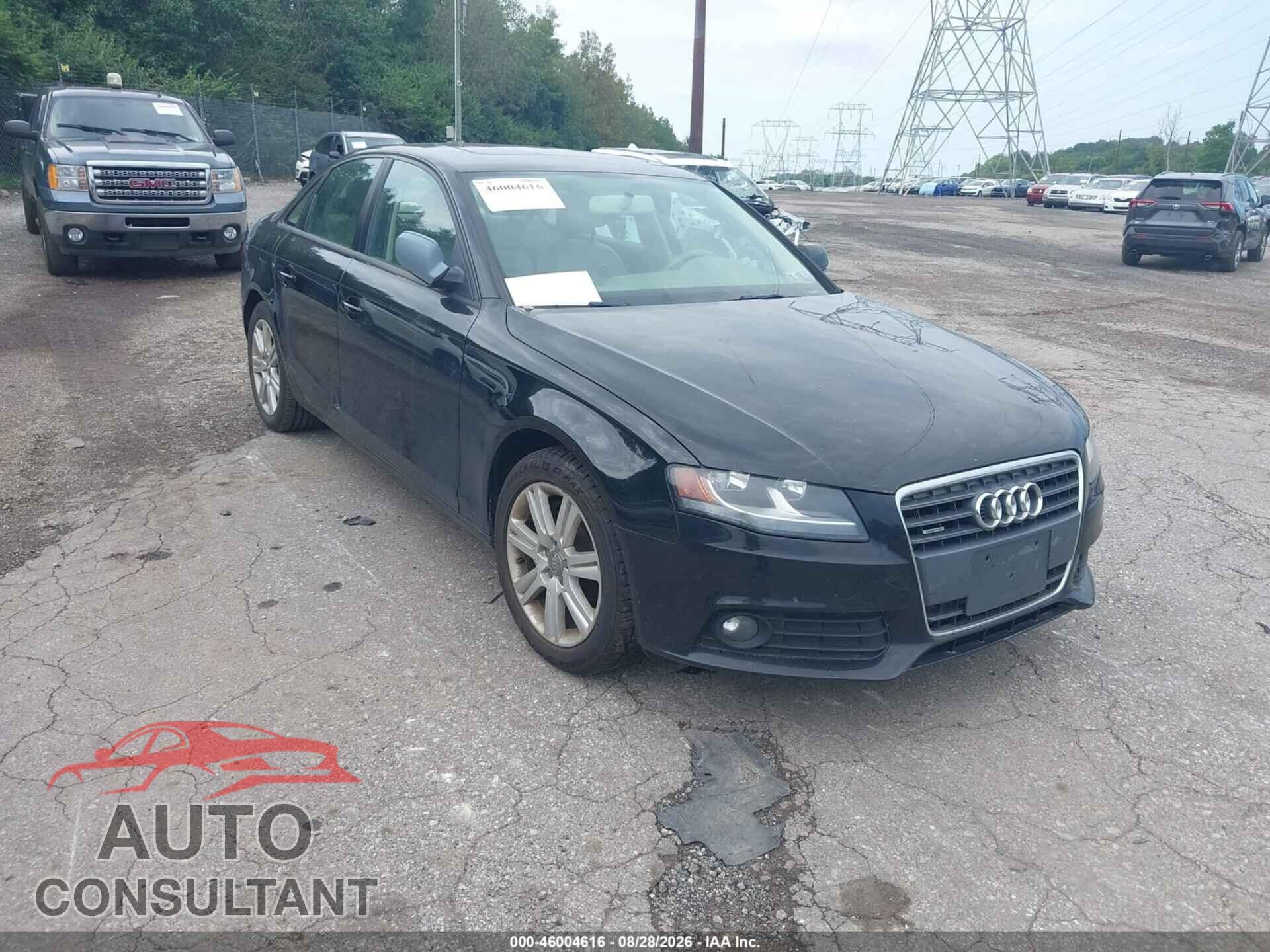 AUDI A4 2011 - WAUBFAFL2BN035799