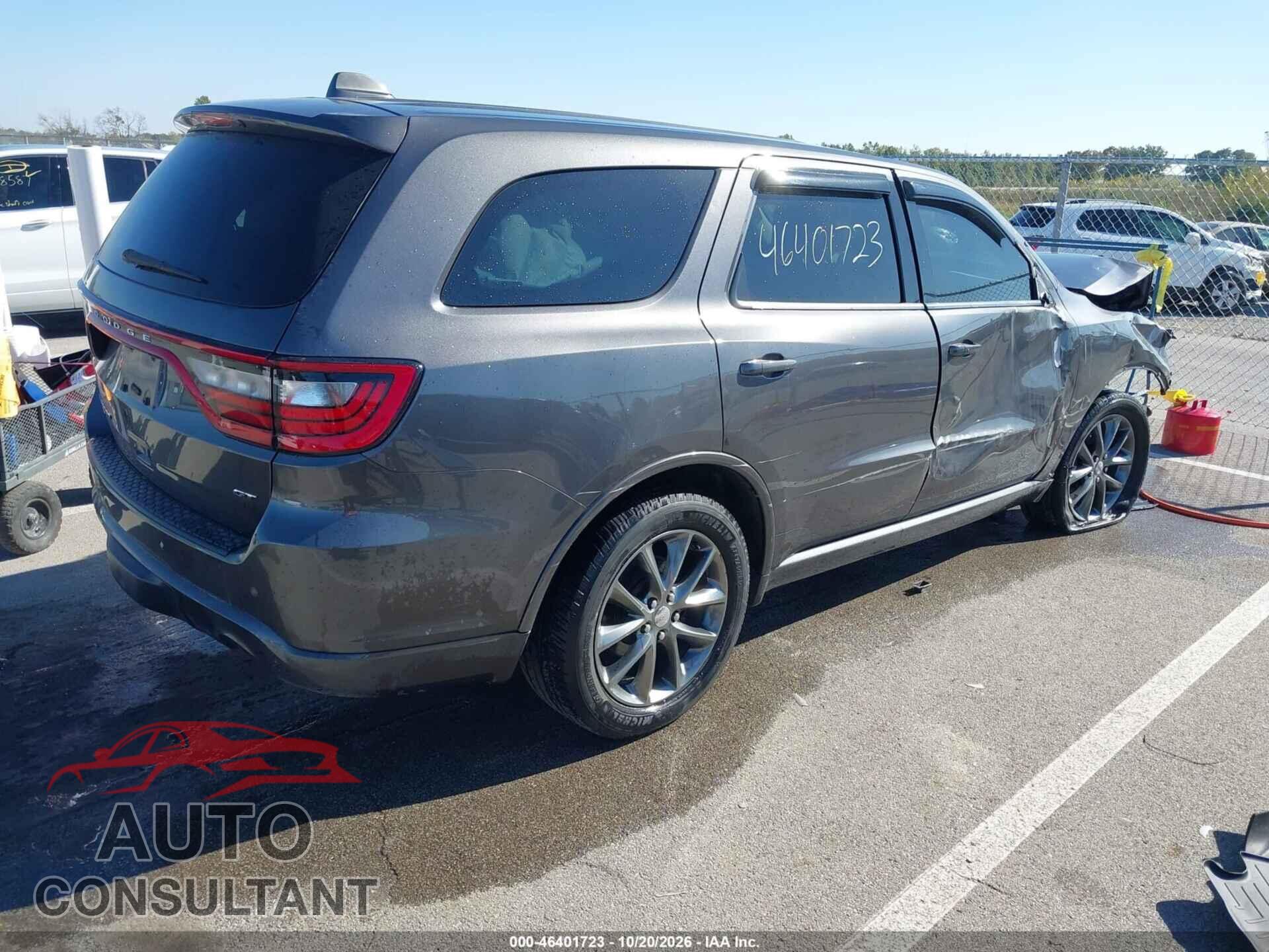 DODGE DURANGO 2017 - 1C4RDJDGXHC652420