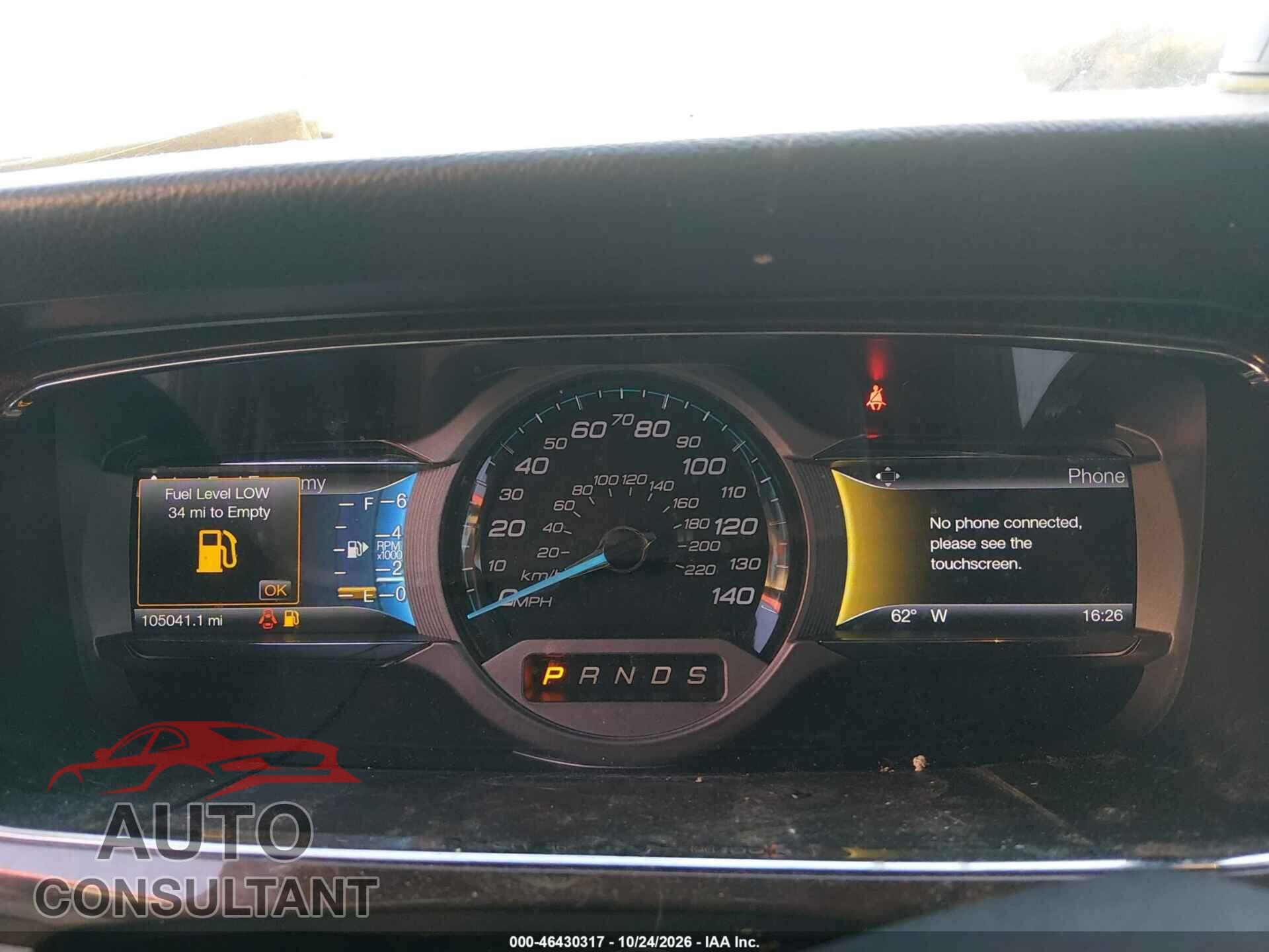 FORD TAURUS 2017 - 1FAHP2F86HG129070