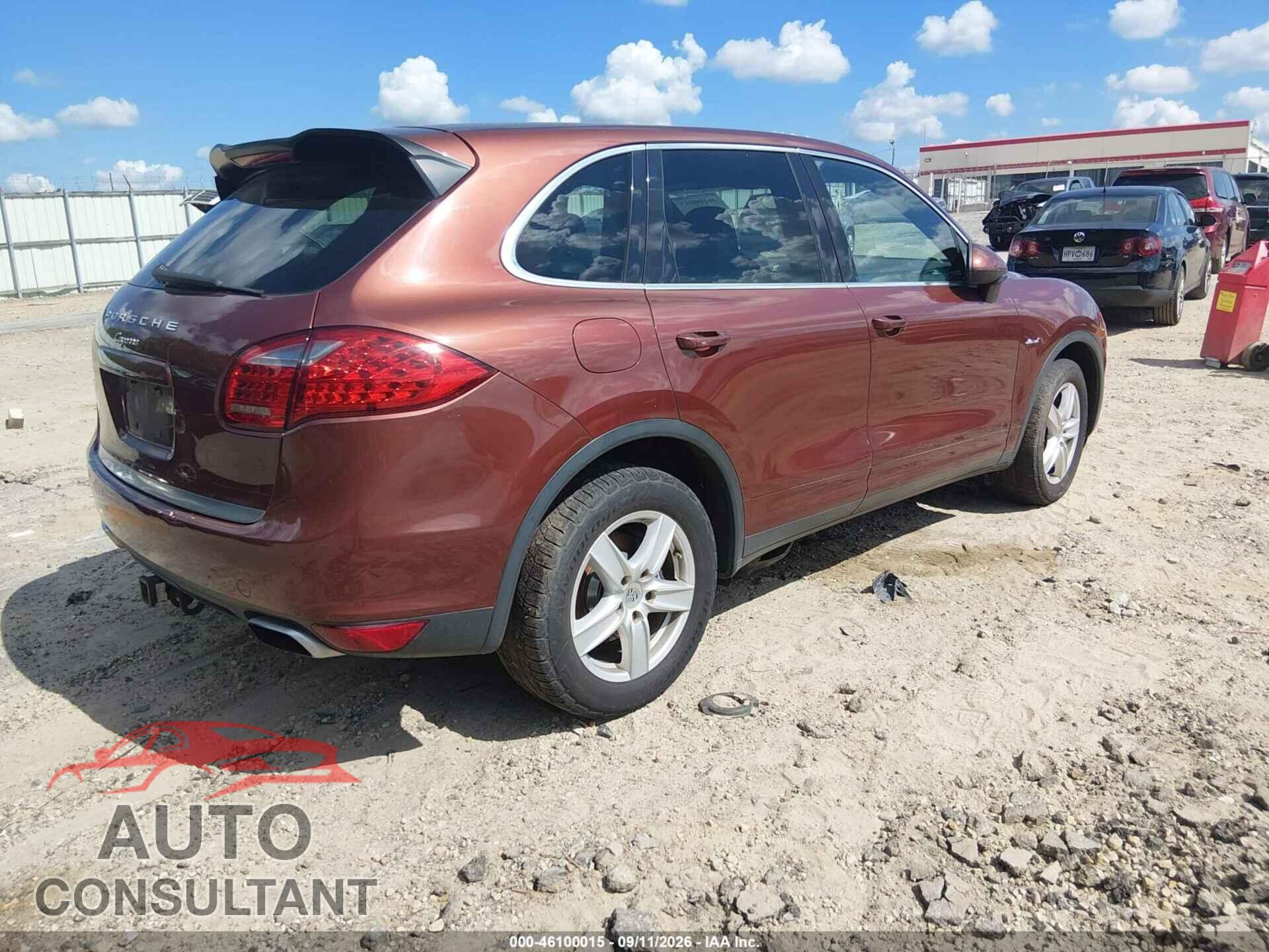 PORSCHE CAYENNE 2013 - WP1AF2A23DLA36573