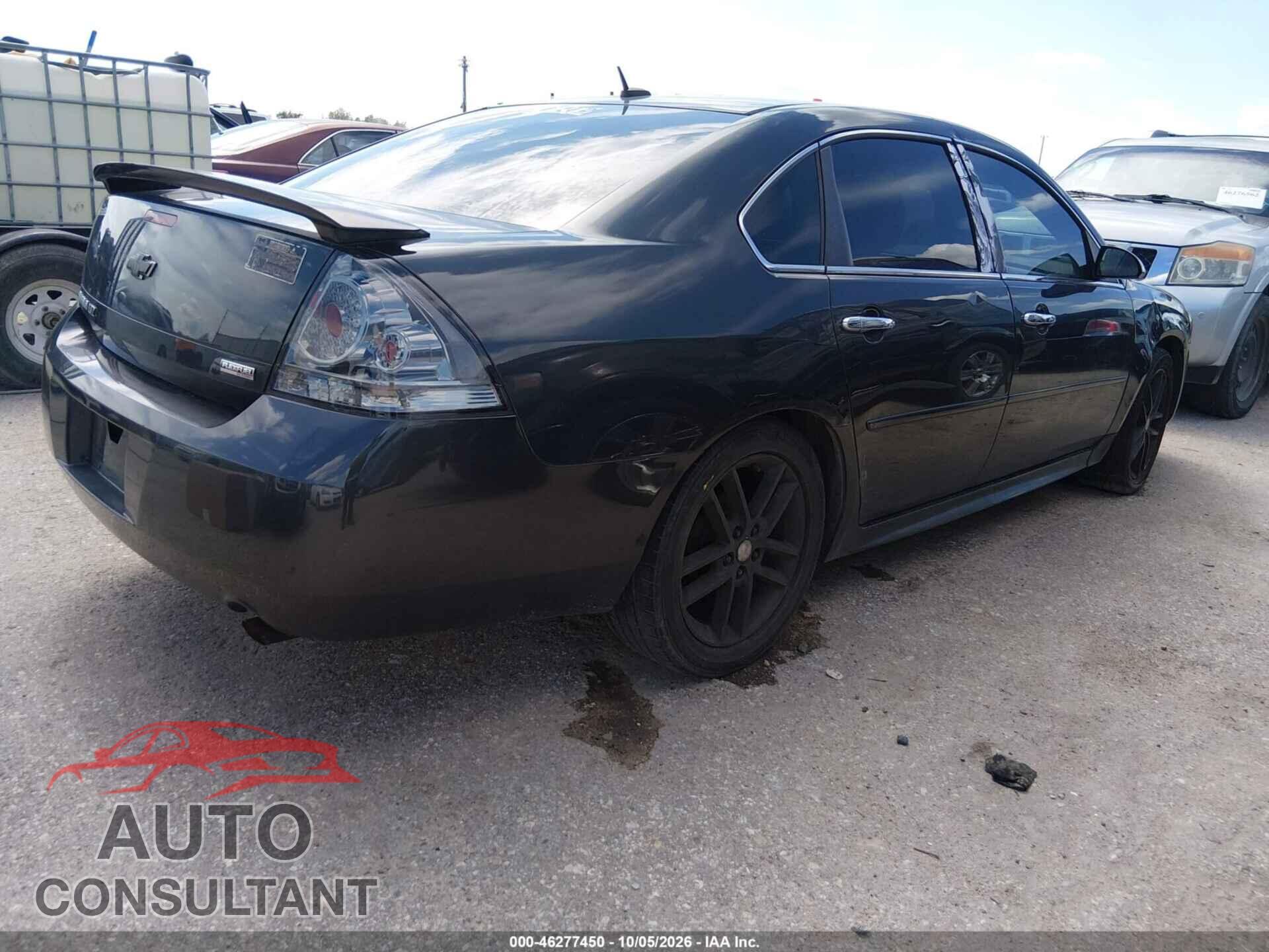 CHEVROLET IMPALA 2013 - 2G1WC5E33D1161205