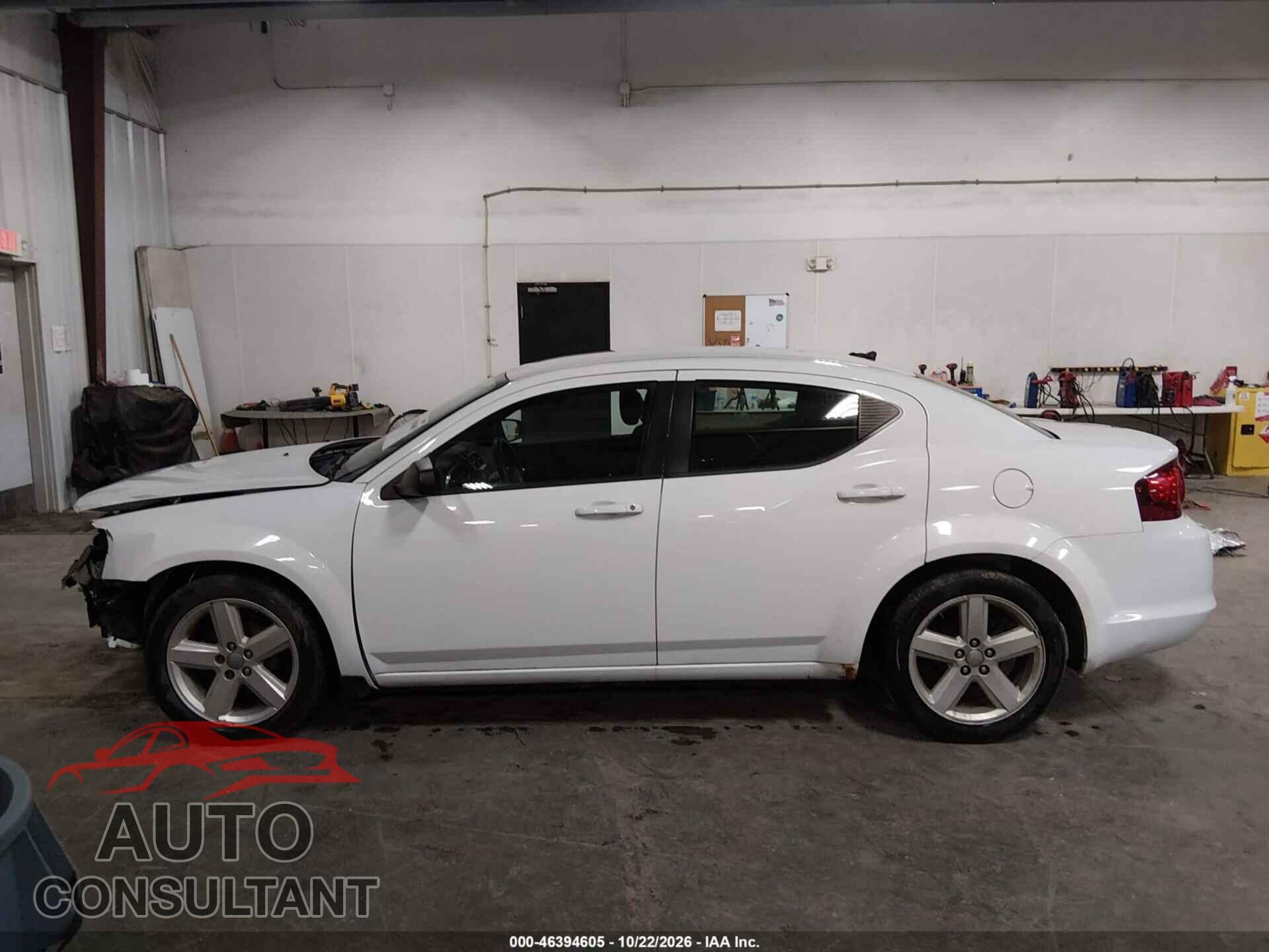 DODGE AVENGER 2013 - 1C3CDZAB7DN649166