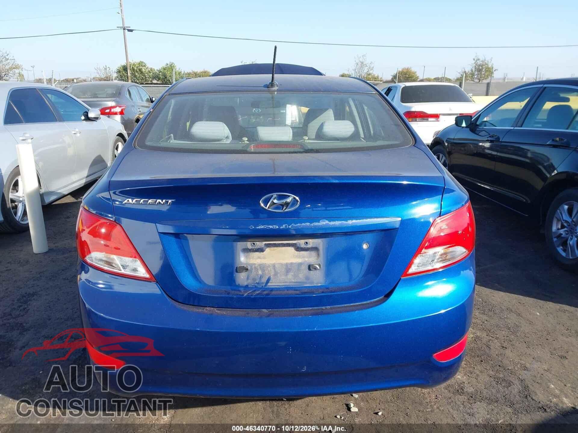 HYUNDAI ACCENT 2017 - KMHCT4AE2HU199817