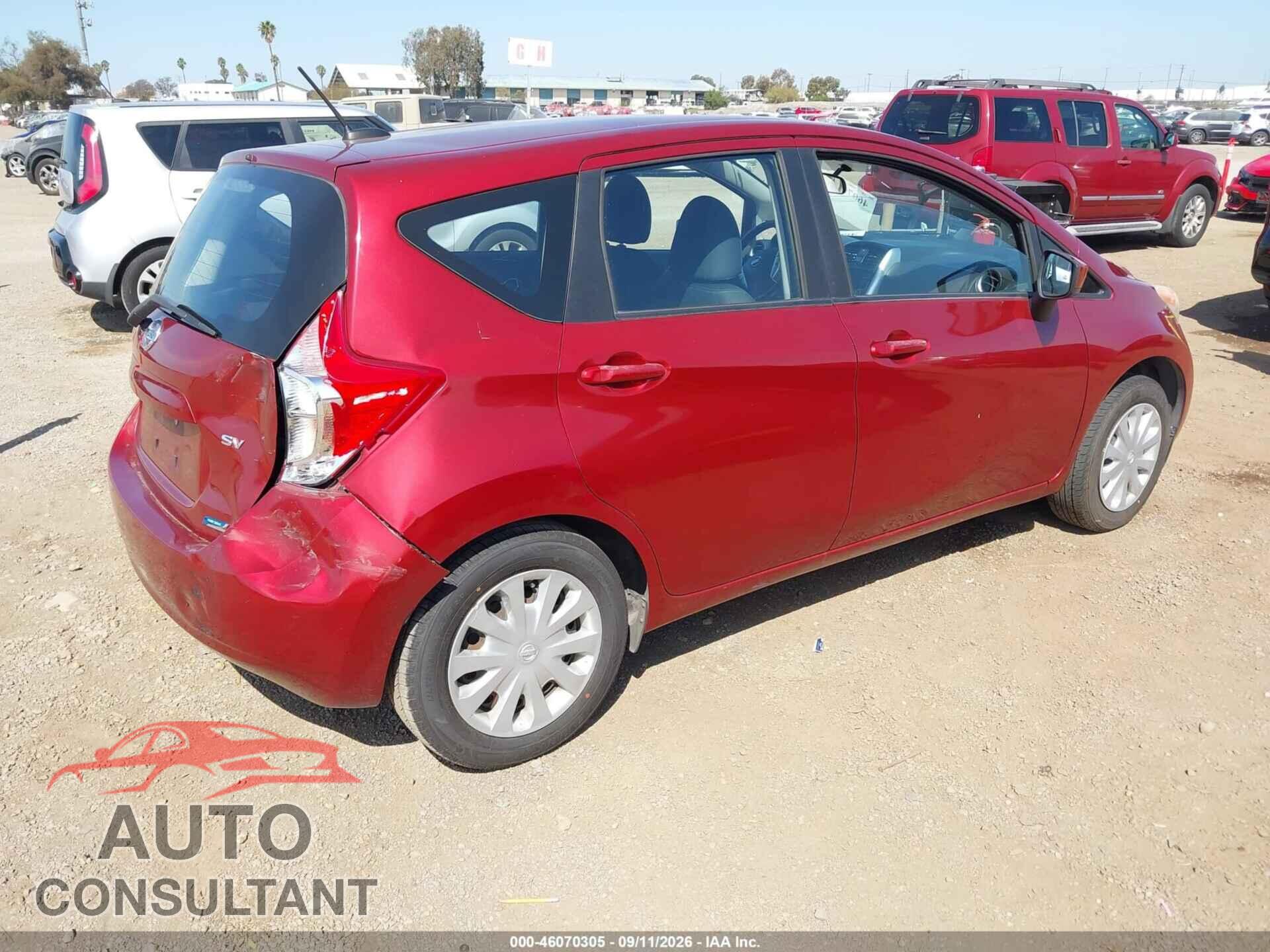 NISSAN VERSA NOTE 2016 - 3N1CE2CP2GL354721