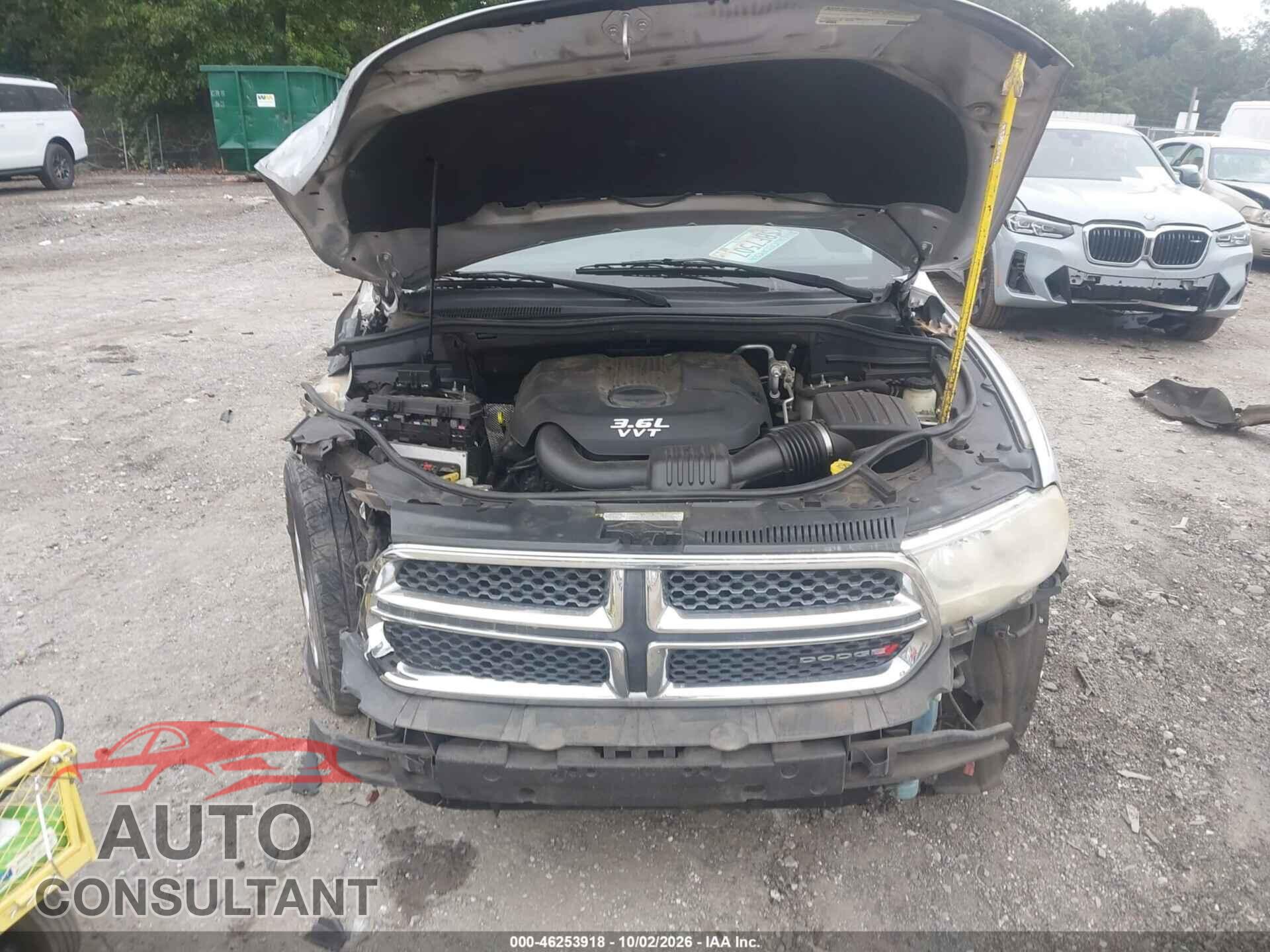 DODGE DURANGO 2012 - 1C4RDHAG3CC271224