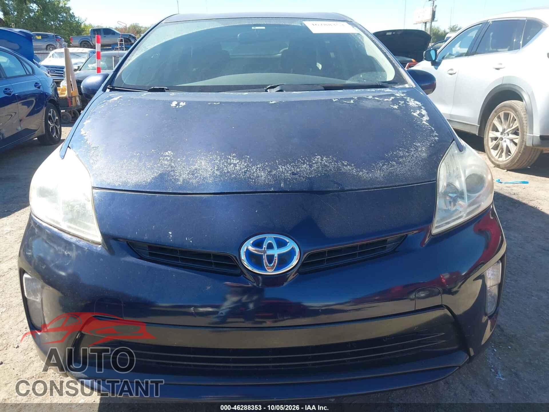 TOYOTA PRIUS 2012 - JTDKN3DU4C1509905