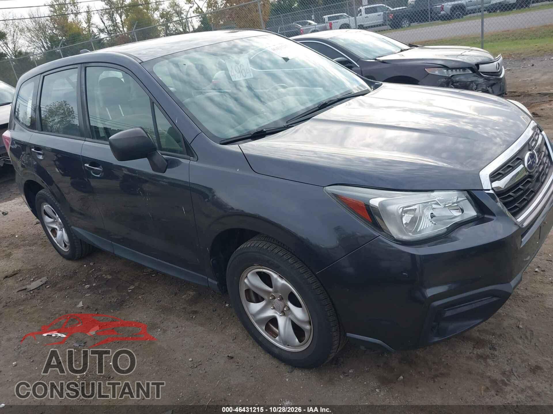 SUBARU FORESTER 2018 - JF2SJAAC8JG576224