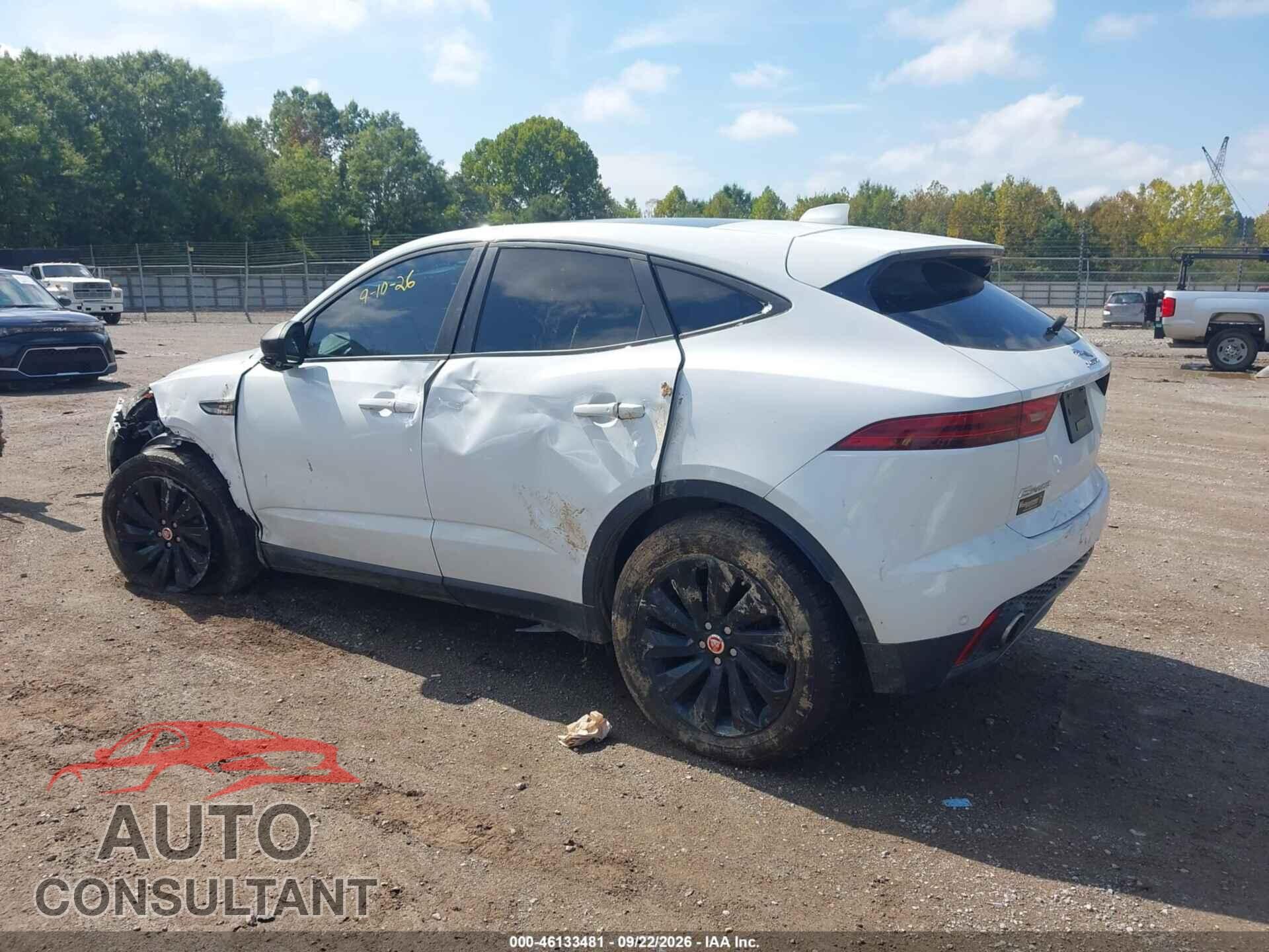 JAGUAR E-PACE 2018 - SADFP2FX2J1Z05233