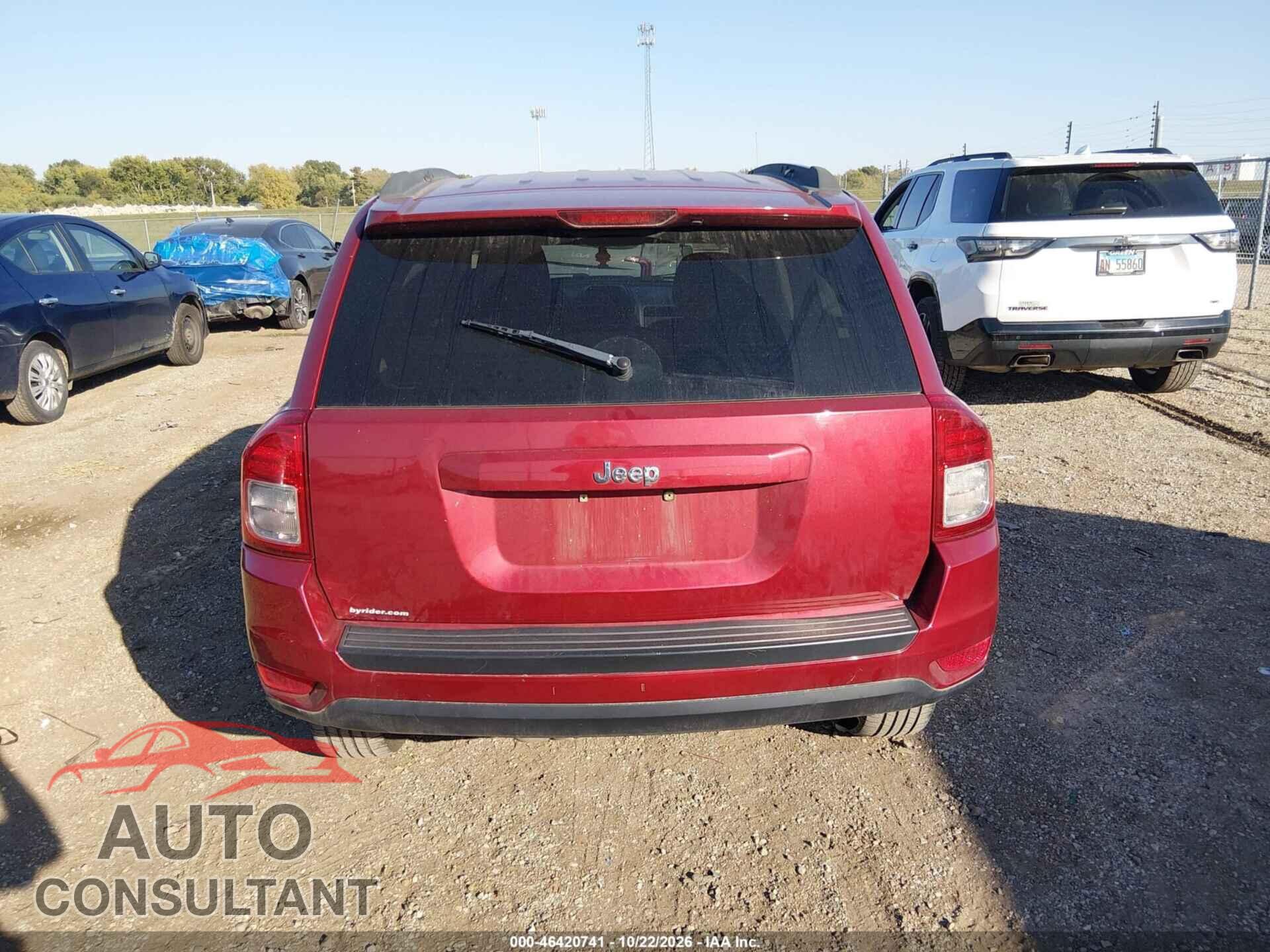 JEEP COMPASS 2012 - 1C4NJCBA7CD526004