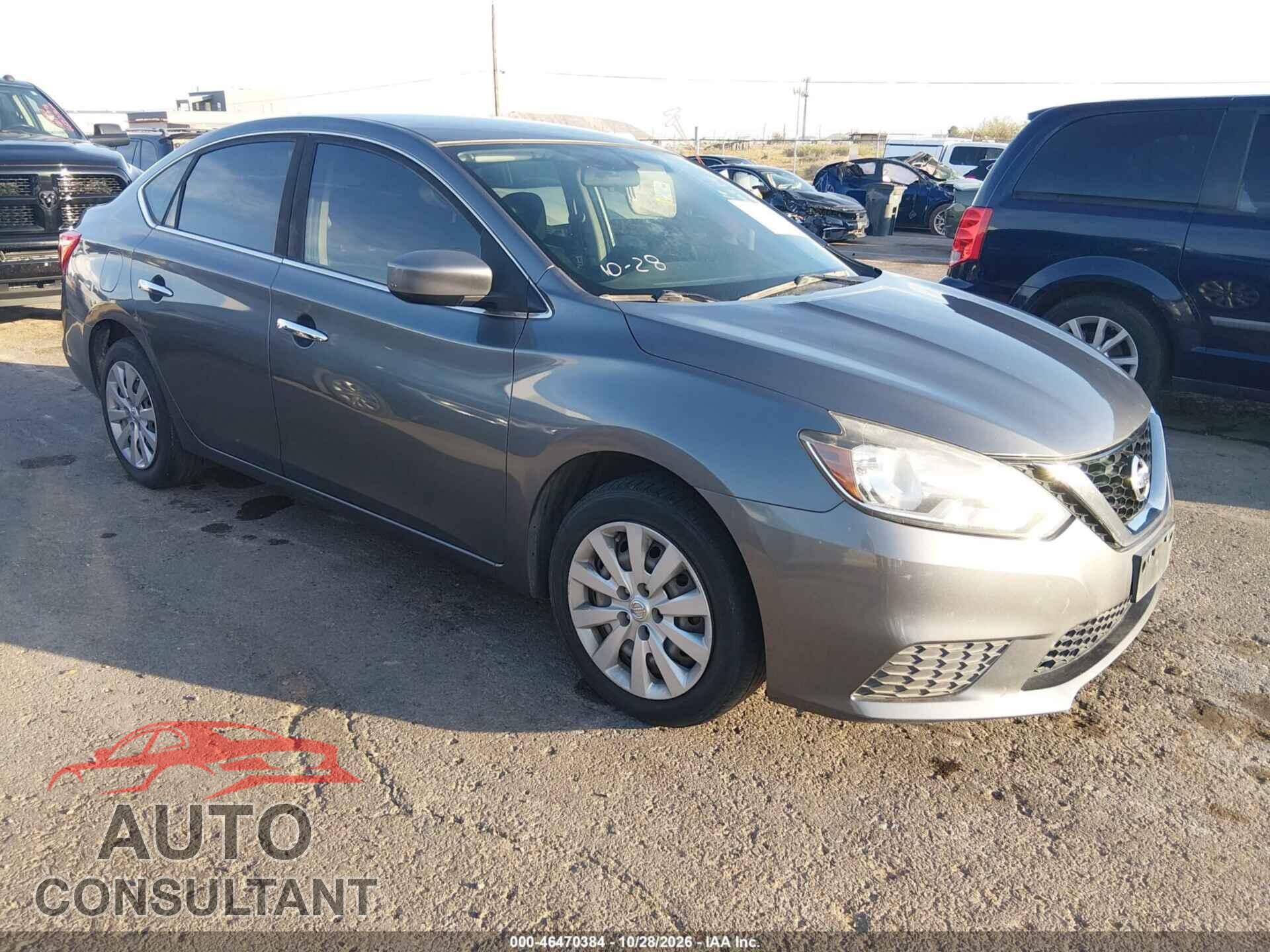 NISSAN SENTRA 2017 - 3N1AB7AP3HL672753