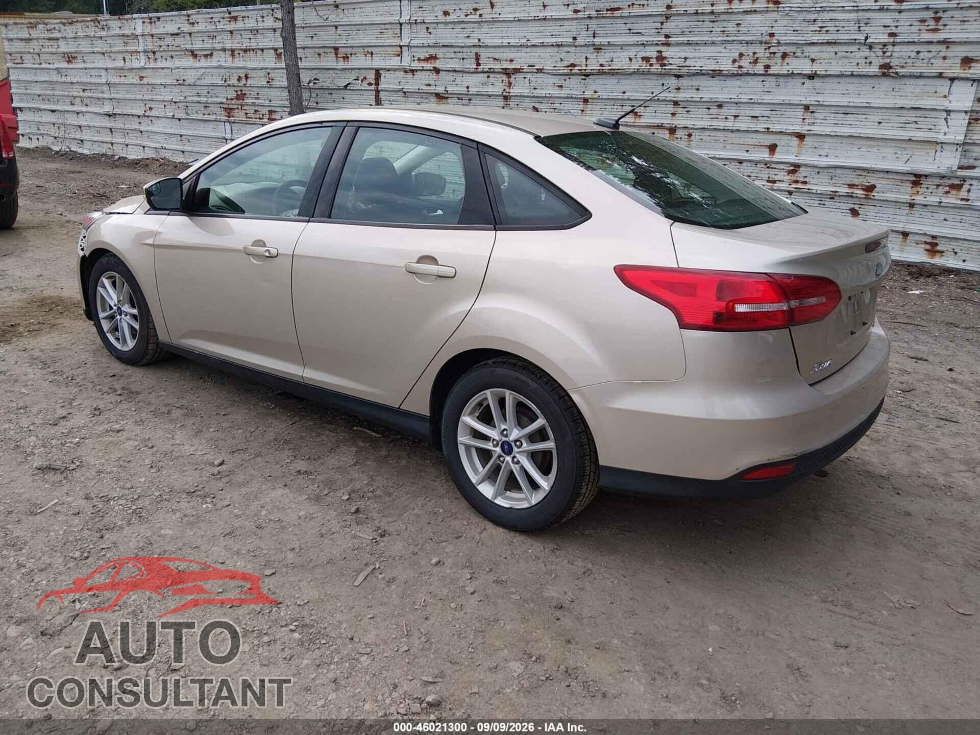 FORD FOCUS 2017 - 1FADP3F23HL285574