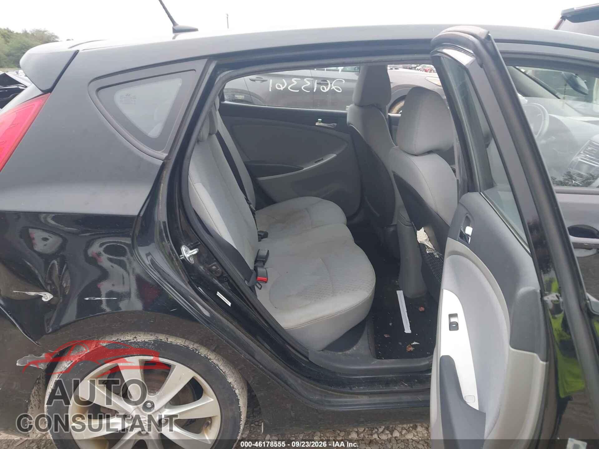 HYUNDAI ACCENT 2014 - KMHCU5AE7EU146111