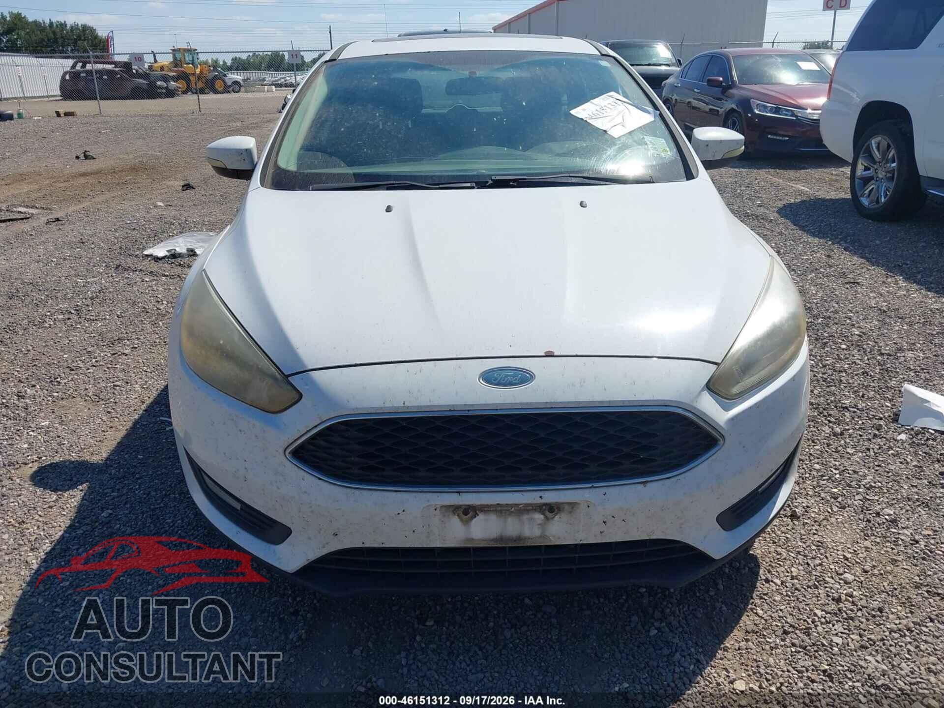 FORD FOCUS 2017 - 1FADP3M21HL333849