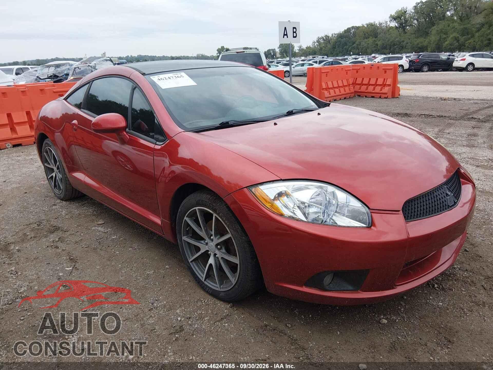 MITSUBISHI ECLIPSE 2011 - 4A31K5DF9BE016341